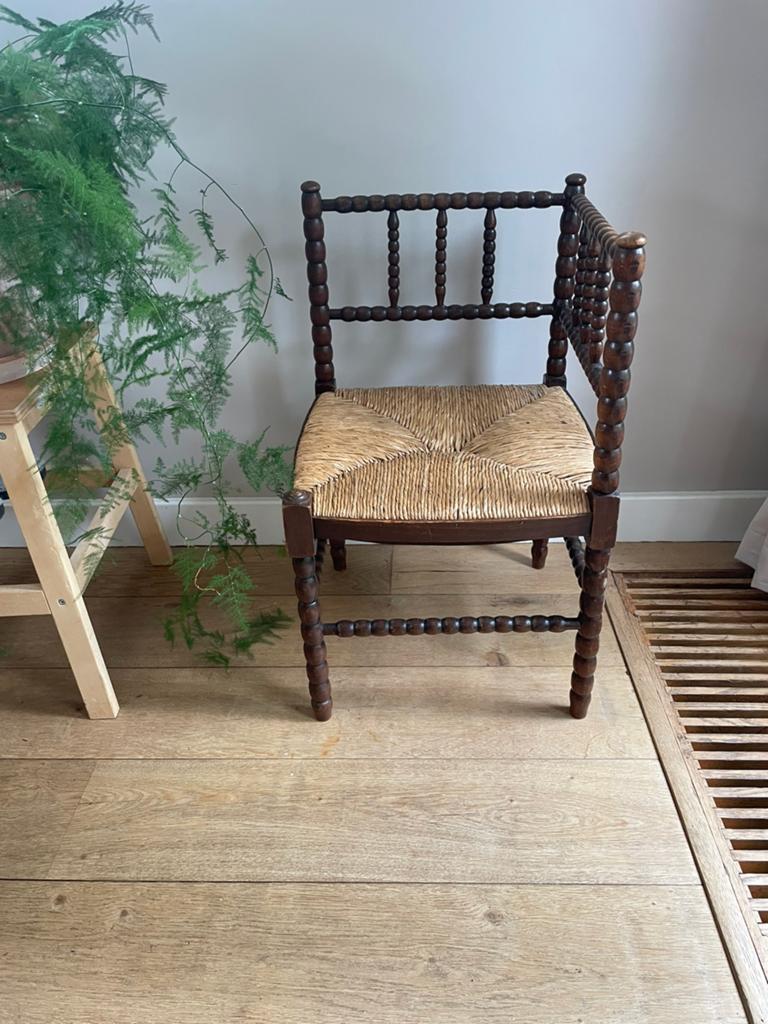 Vintage Bobbin stoeltje, Ophalen of Verzenden