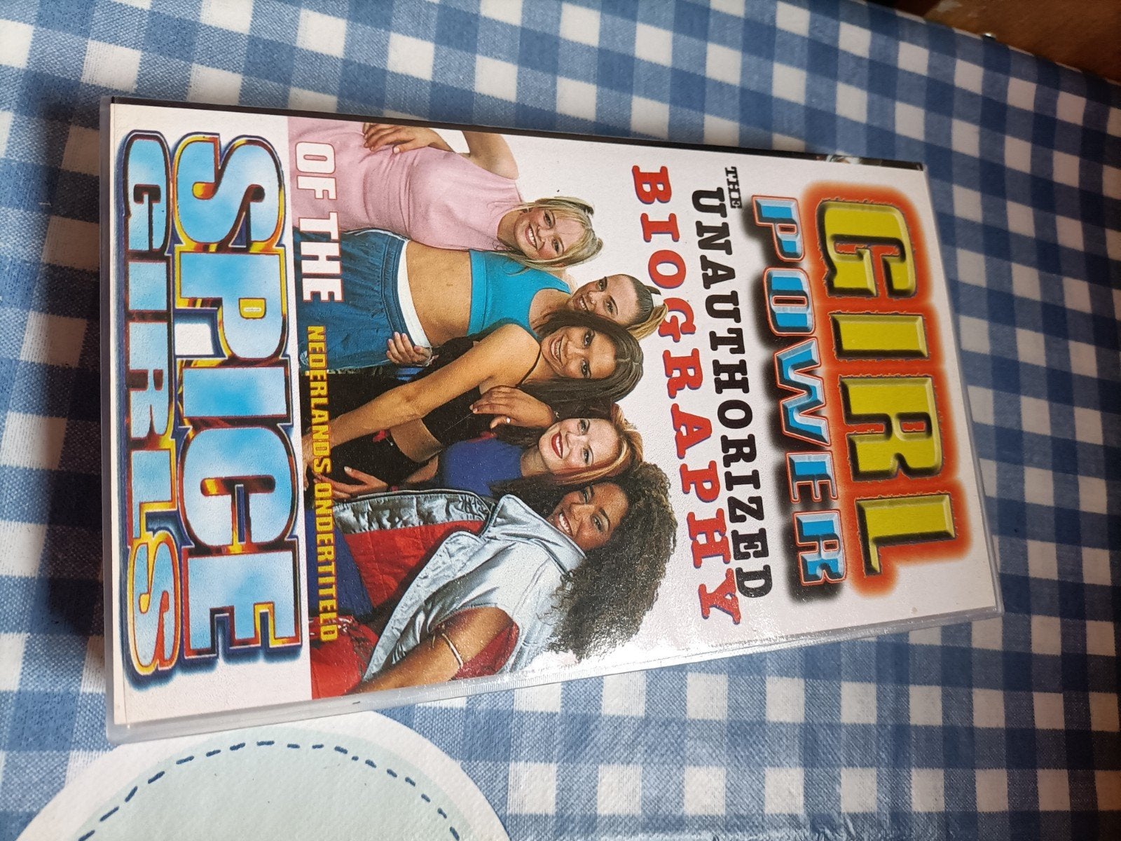 Spice Girls -Girl Power:The Unauthorized Biography VHS, Gebruikt, Alle leeftijden, Ophalen of Verzenden, VHS