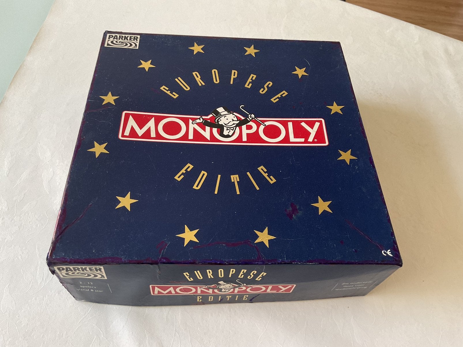 Europese editie monopoly, Ophalen of Verzenden, Zo goed als nieuw