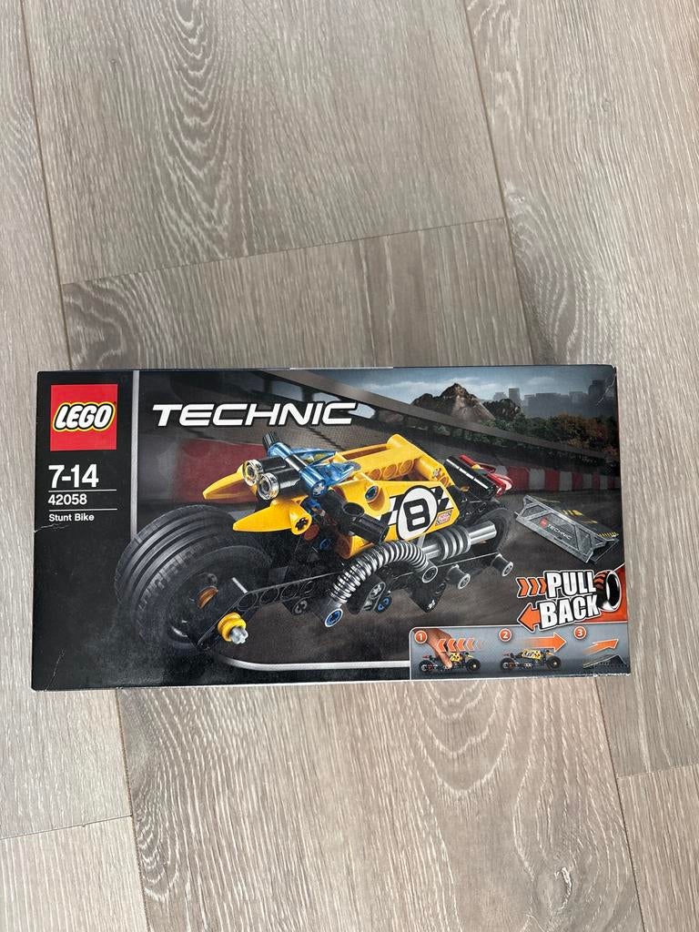 Lego Technic 42058 Stuntmotor - Nieuw!, Lego, Nieuw, Ophalen of Verzenden, Complete set