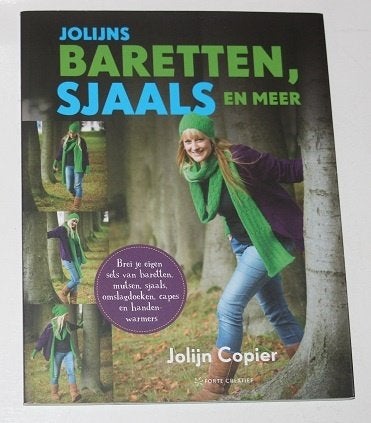 Jolijns baretten, sjaals en meer - Jolijn Copier - 119417, Ophalen of Verzenden, Zo goed als nieuw, Breien en Haken