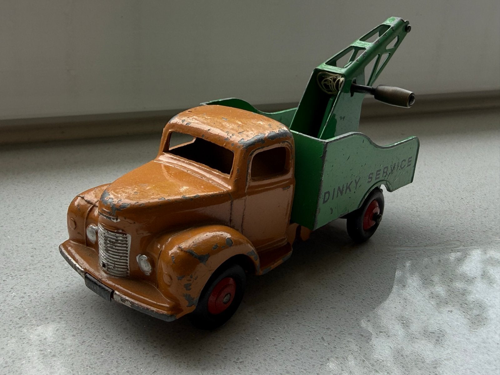 Dinky Toys Commer Takelwagen 'Dinky Service', Ophalen of Verzenden, Gebruikt