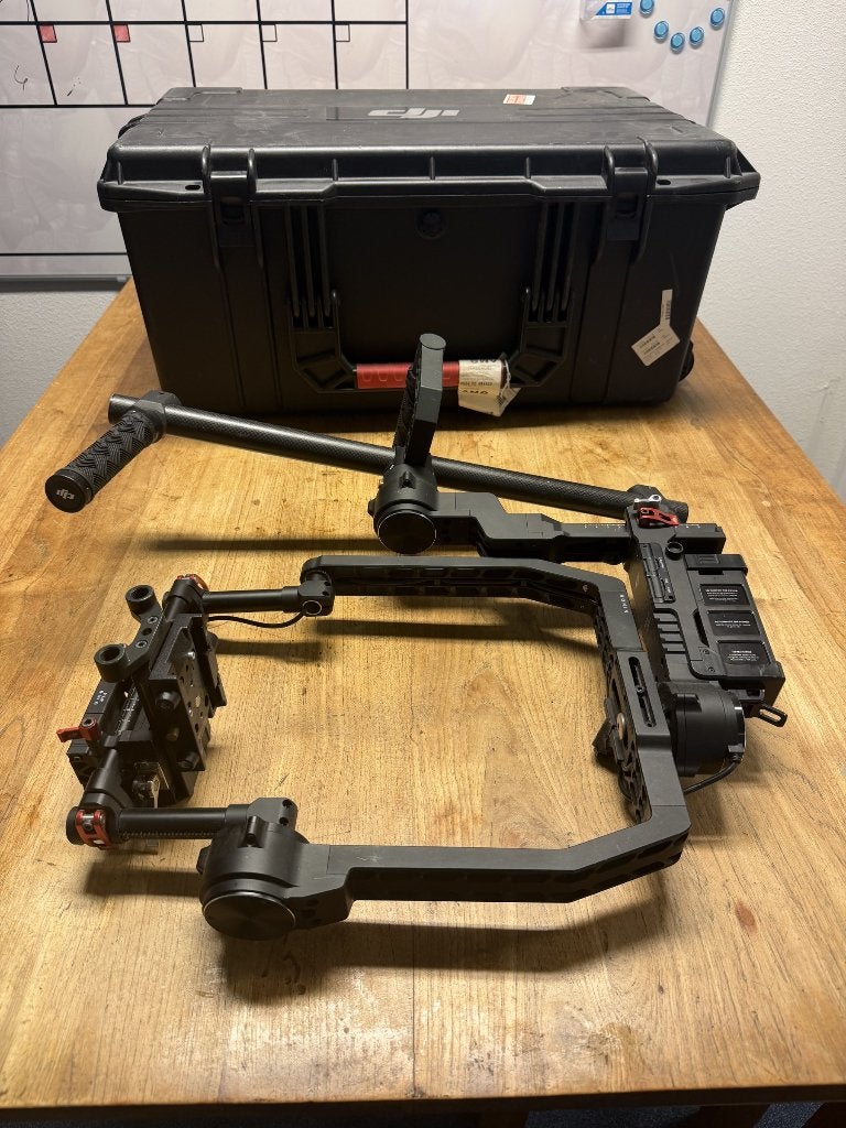 DJI Ronin gimbal compleet in koffer + remote + stand, DJI, Gimbal, Ophalen of Verzenden, Gebruikt