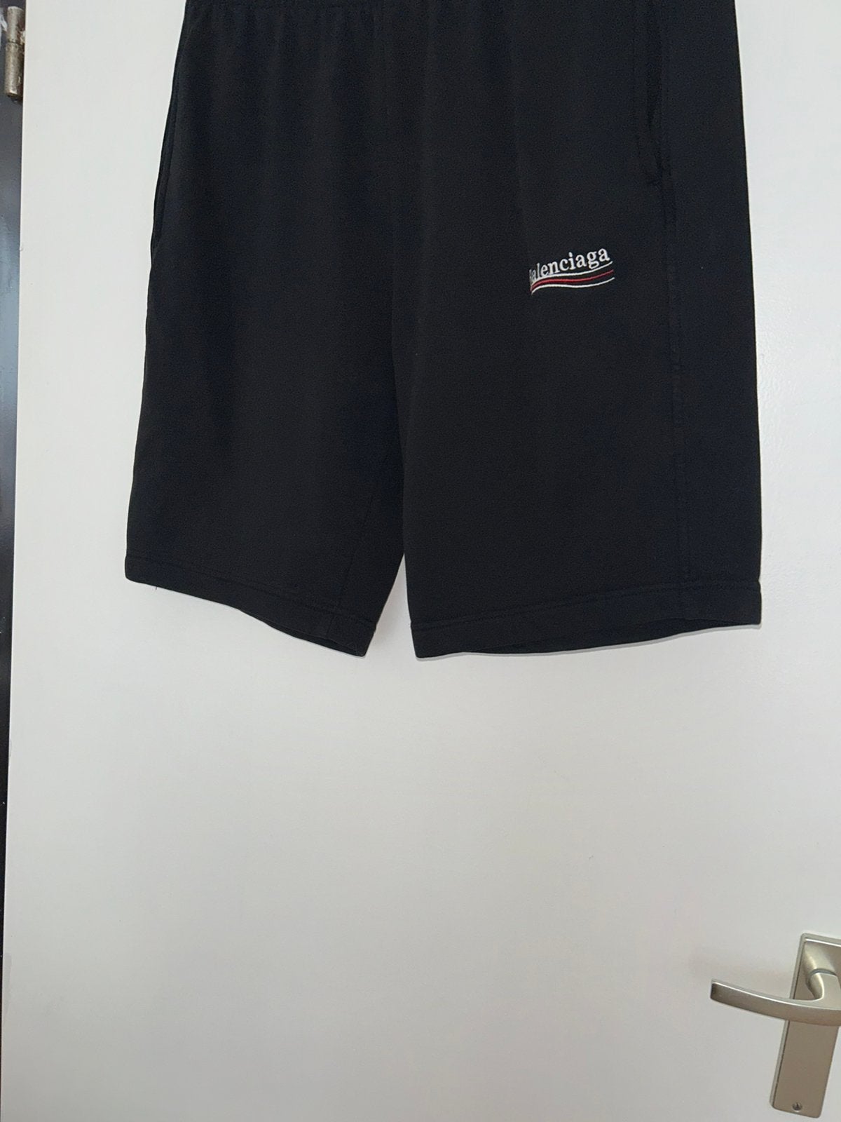 Balanciaga heren korte broek  maat L, Ophalen of Verzenden, Gedragen, Zwart