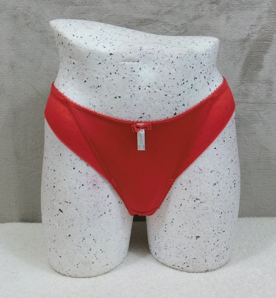 Prachtige Rode String met Goudborduursel maat S-M-L-XL (021), Femilet, Ophalen of Verzenden, Rood, String
