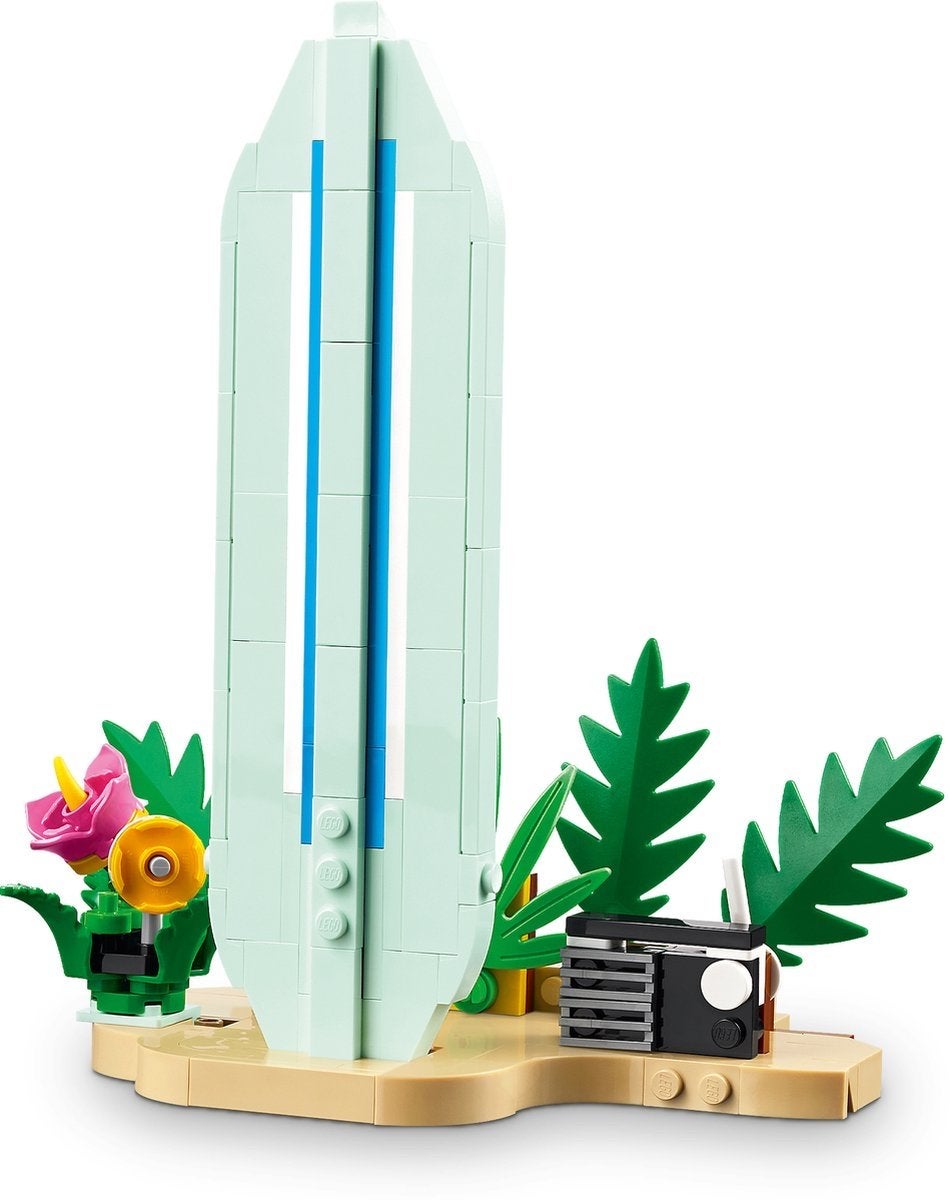 Foto 5 van LEGO Creator 3in1 Tropische Ukelele Dolfijn Surfplank 31156