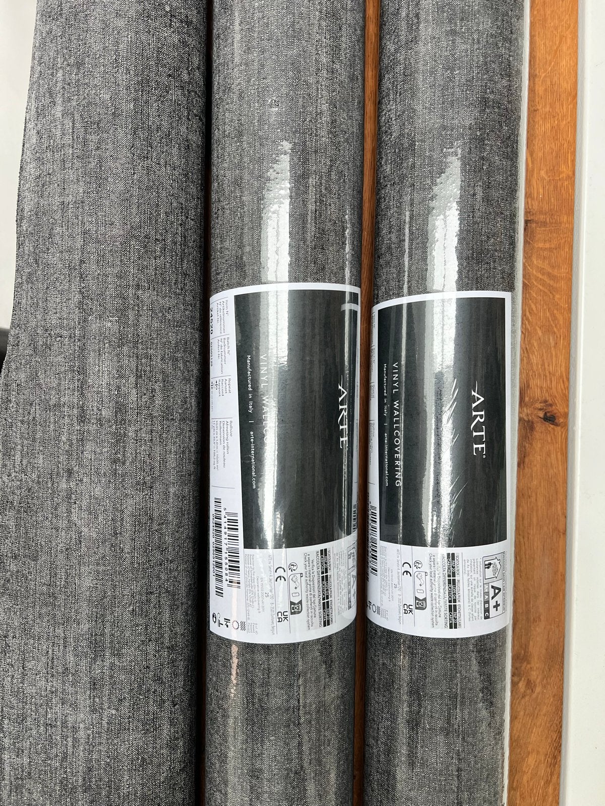 Arte Signature Canvas Behang nummer 24520  - 2,5 rol, Huis en Inrichting, Arte, Structuur, Modern, Ophalen of Verzenden