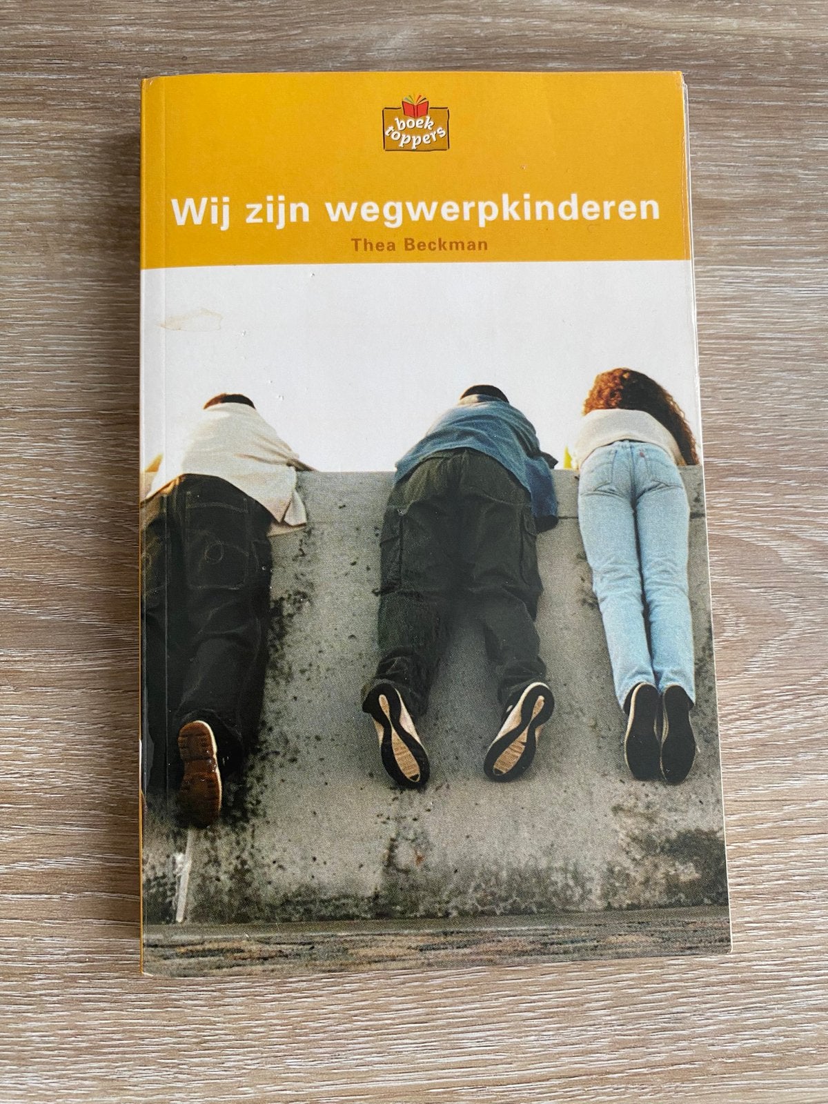 Boek Wij Zijn Wegwerpkinderen van Thea Beckman, Boeken, Ophalen of Verzenden, Gelezen