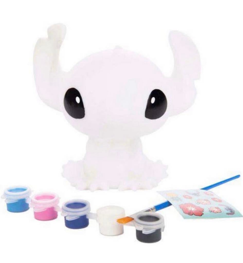 Disney - Stitch Schilder je eigen Lampje lamp schilderen set, Beeldje of Figuurtje, Nieuw, Ophalen of Verzenden, H