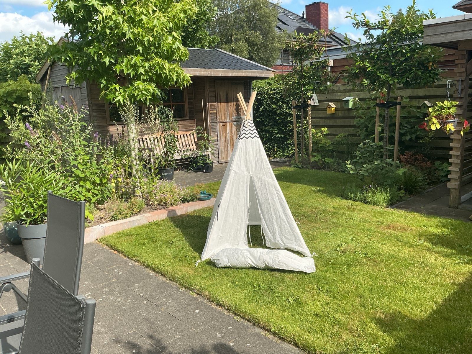 Kinder tipi tent met speelmat (voor in de tent), Ophalen, Nieuw