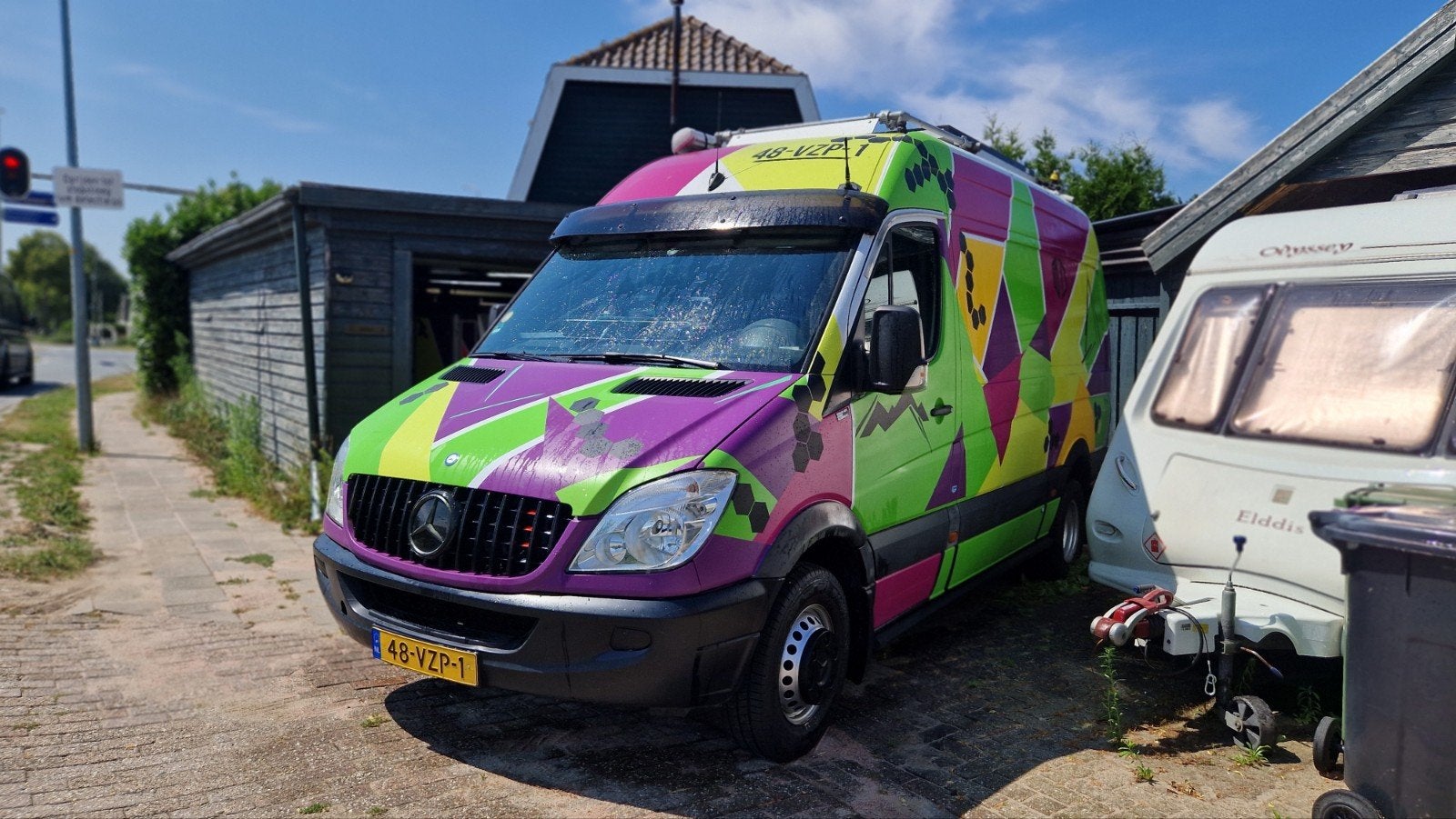 Mercedes-Benz Sprinter 3.0 CDI 518 2009 V6, 183 pk, Achterwielaandrijving, Zwart, 2987 cc