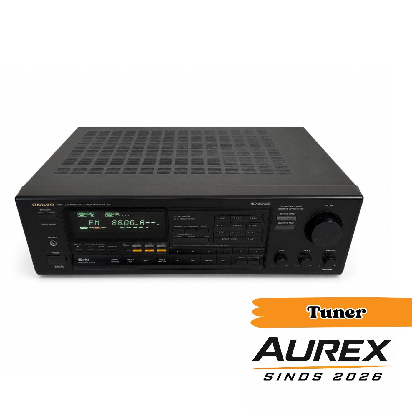 Onkyo TX-8510R Quartz, Ophalen of Verzenden, Zo goed als nieuw, 120 watt of meer, Stereo