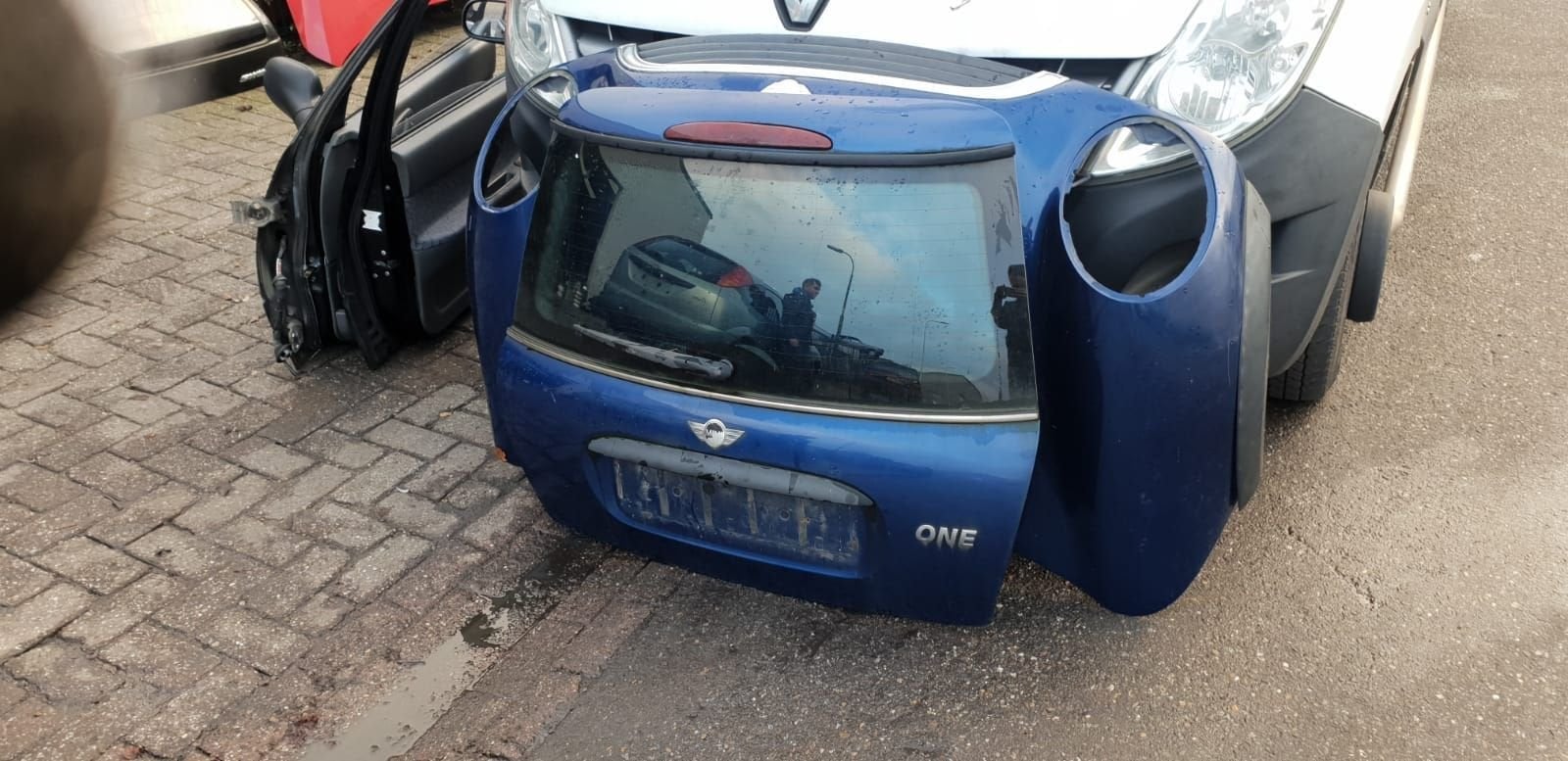 MINI COOPER ACHTERKLEP FASE 1, Gebruikt, -, Ophalen of Verzenden, Achter