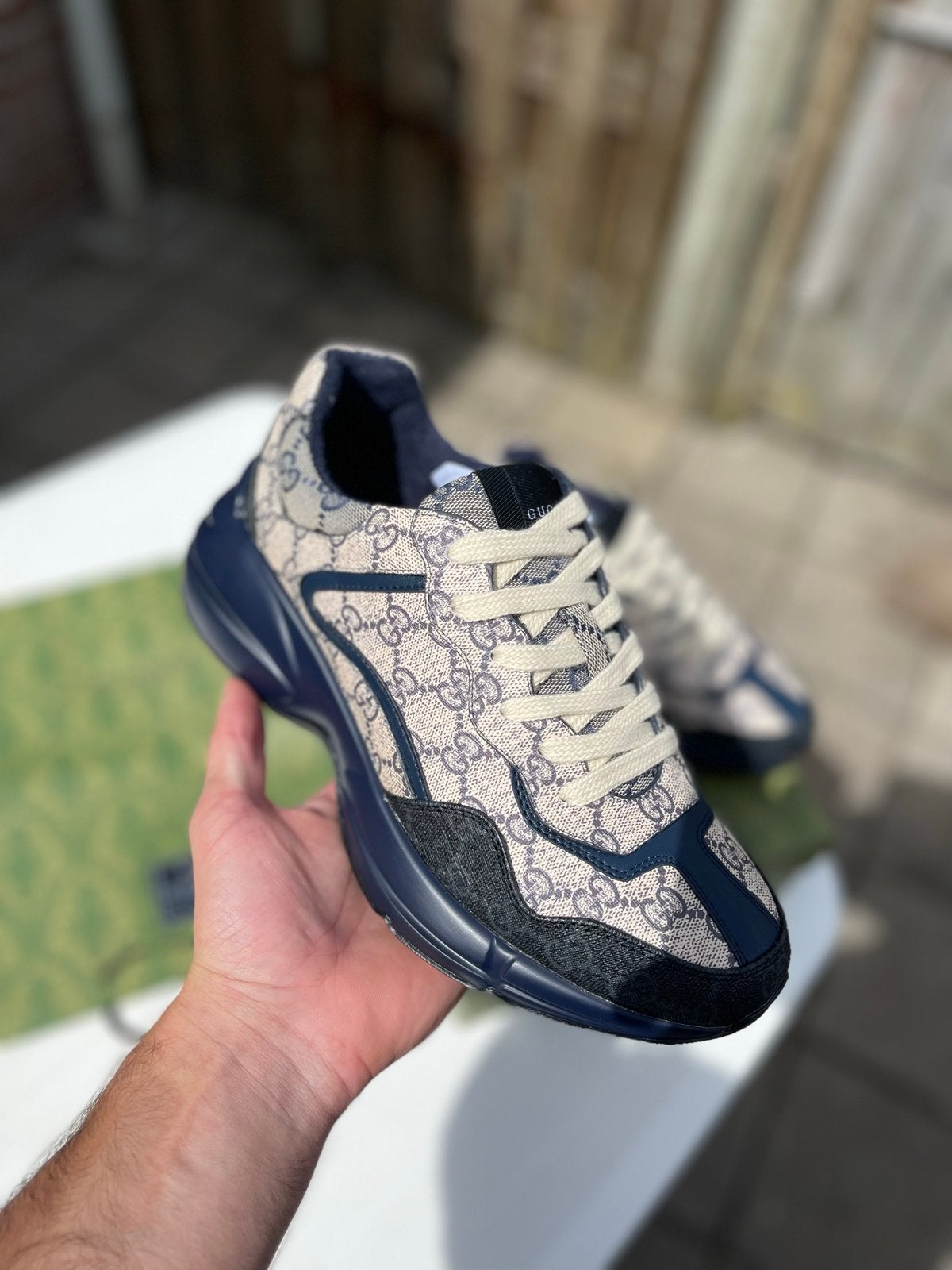 Gucci Rhyton sneakers - Maten 39 t/m 45, Kleding | Heren, Schoenen, Ophalen of Verzenden, Nieuw, Overige kleuren, Sneakers of Gympen