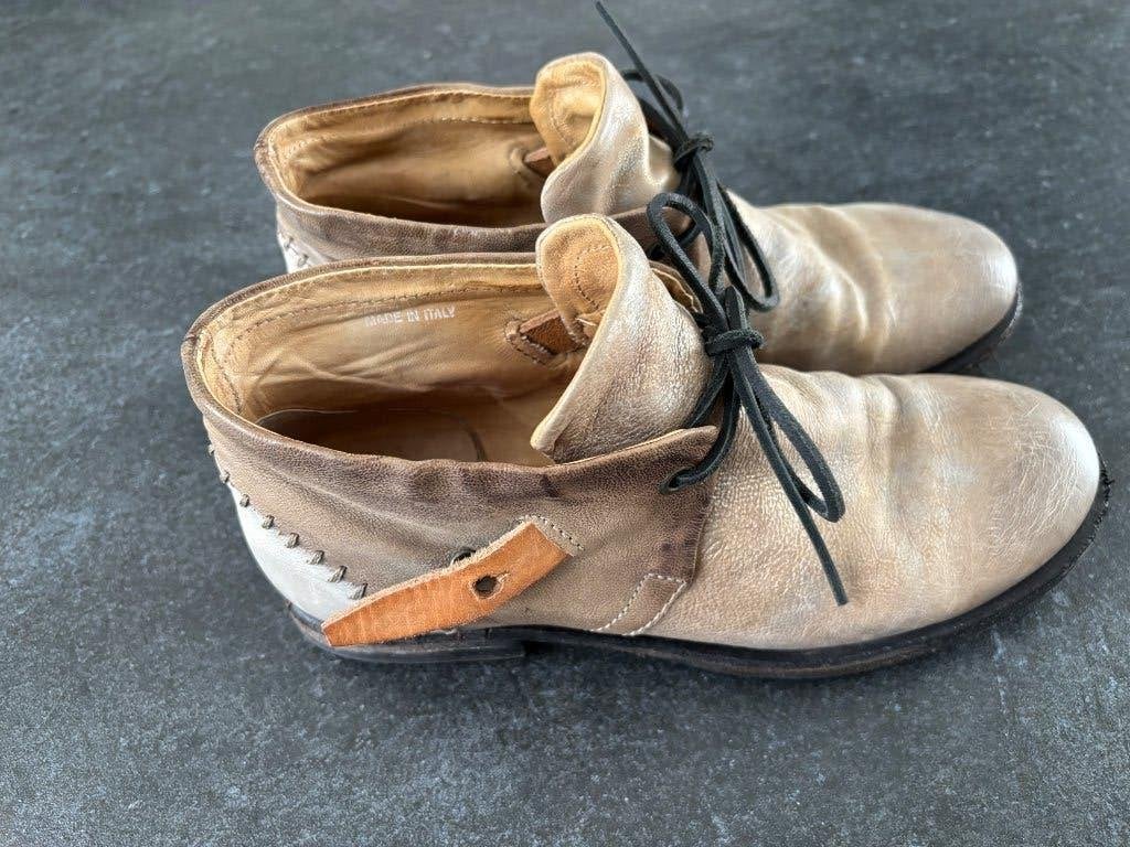 Airstep enkellaarzen / schoen maat 38 beige, As98, Verzenden, Beige, Lage of Enkellaarzen