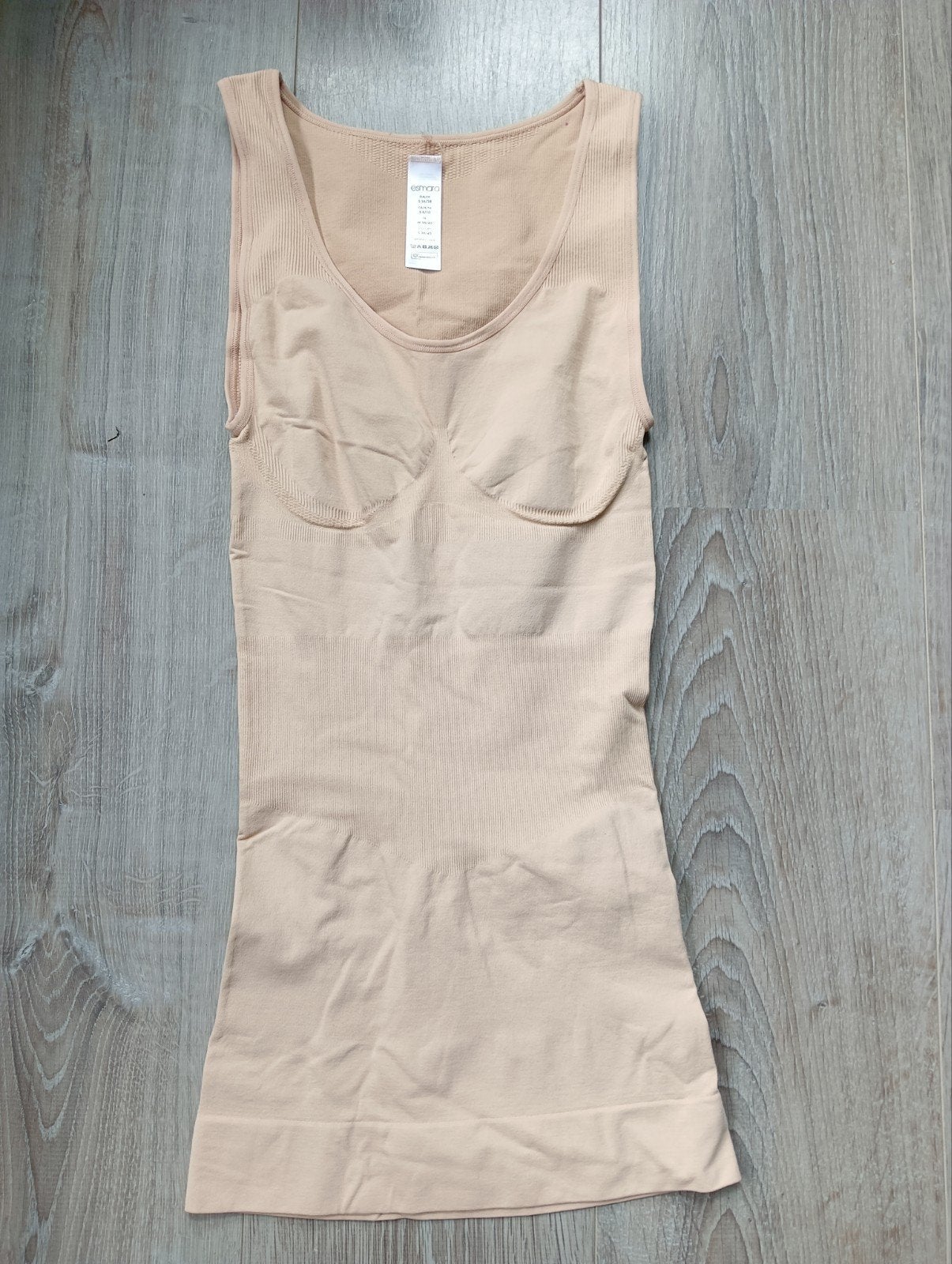 Nieuw huidkleurig onderjurkje mt S voor onder strakke jurk, Esmara, Ophalen of Verzenden, Overige kleuren, Body of Korset