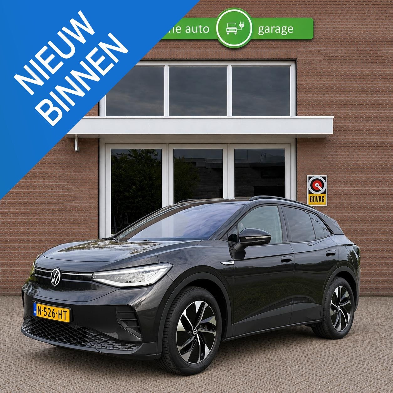 Volkswagen ID.4 Business 77 kWh | SoH 92% | Carplay | Stoelv, Auto's, Automaat, Achterwielaandrijving, Gebruikt, 2020 kg