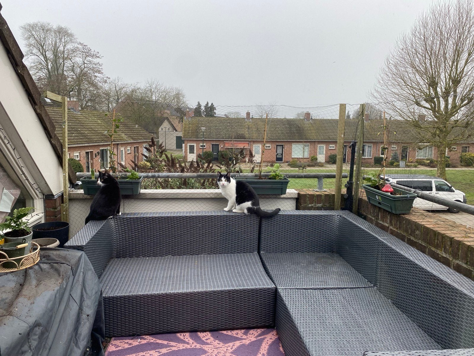 loungeset tuinbank gratis ophalen Grave/Escharen, Ophalen, Gebruikt, Kunststof