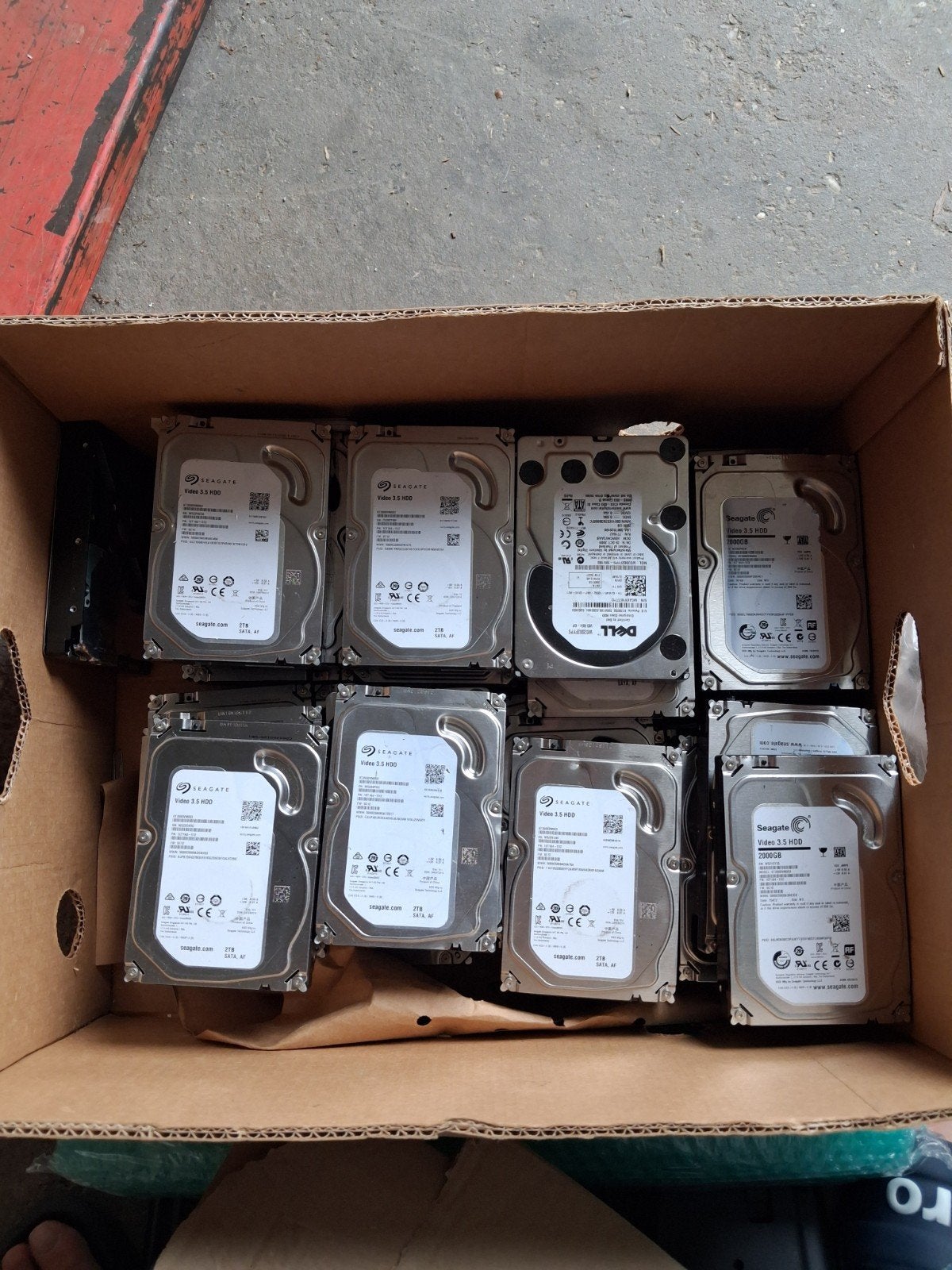Hdd 3,5 2tb, Computers en Software, Harde schijven, Ophalen, Desktop