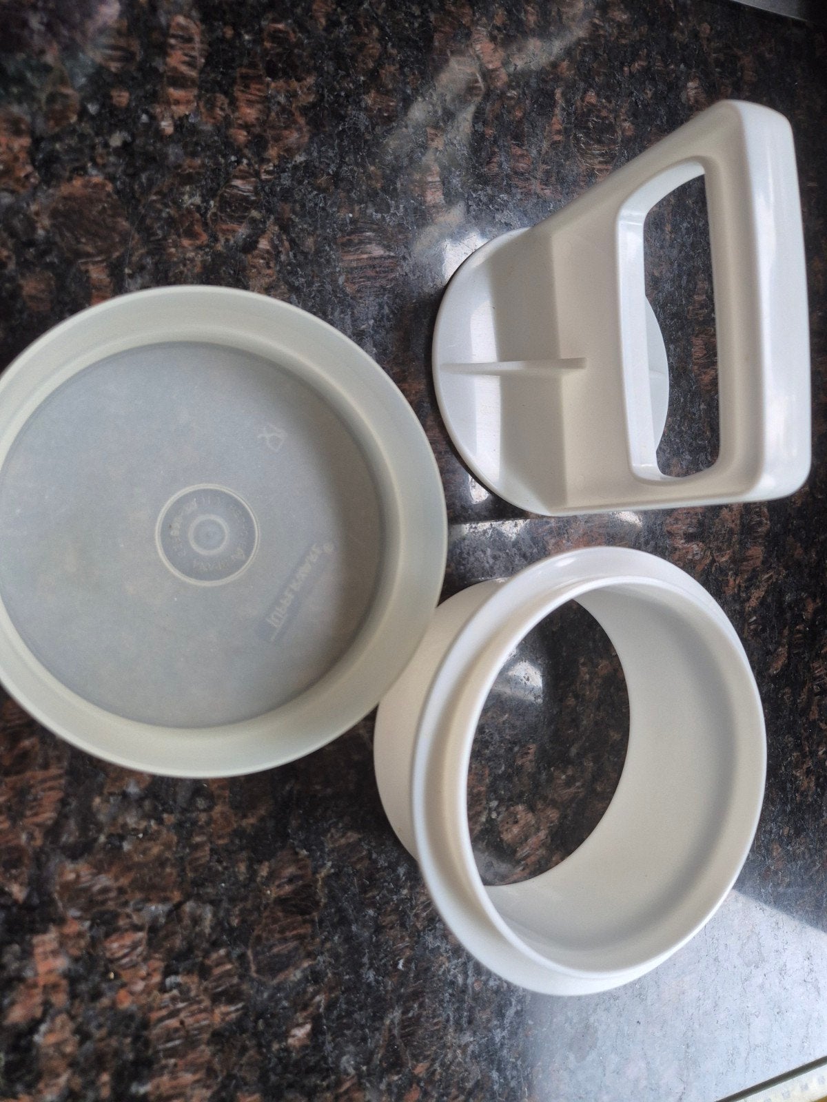 Tupperware hamburger maker, Ophalen of Verzenden, Zo goed als nieuw, Overige typen