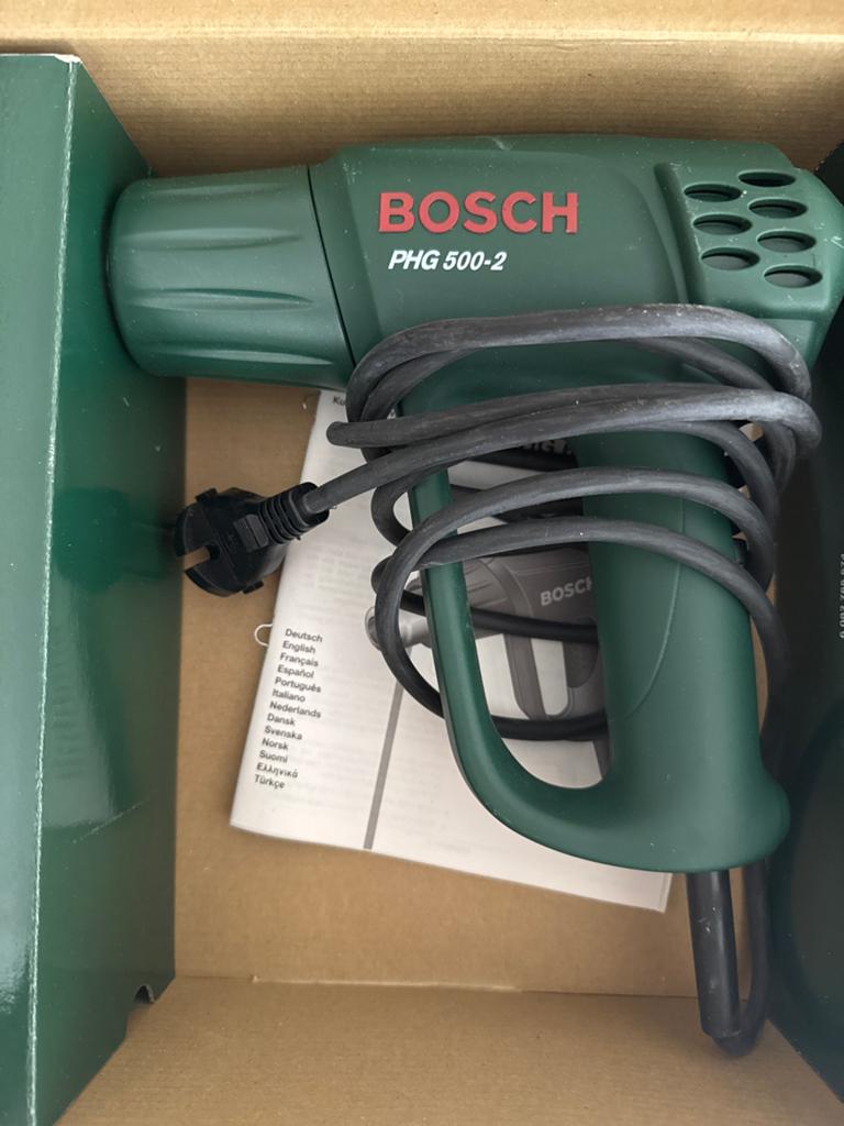 Bosch PHG 500-2 heteluchtpistool, Ophalen of Verzenden, Zo goed als nieuw