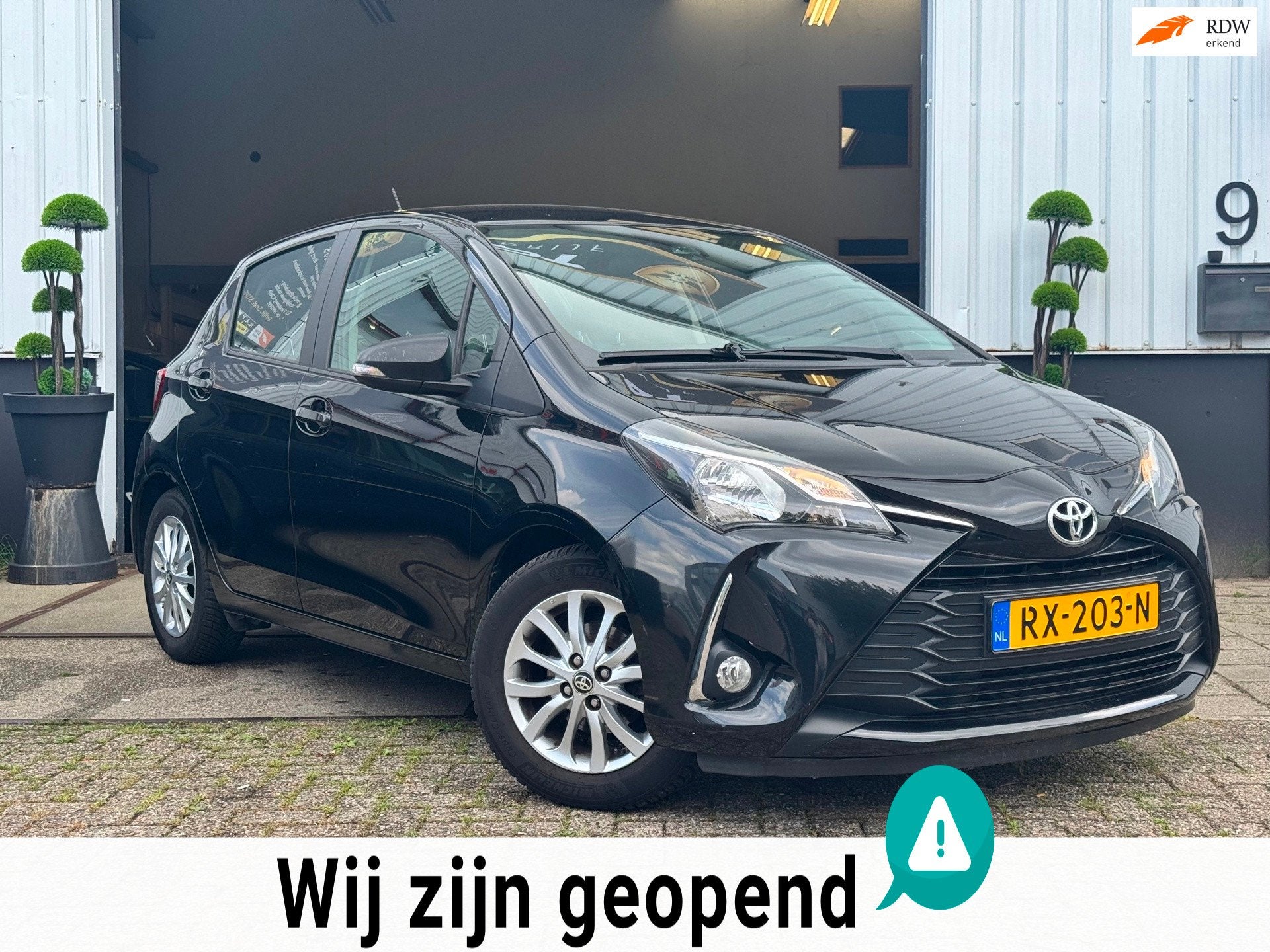 Toyota Yaris 1.0 | DEALER ONDERHOUDEN | AIRCO | ELEK. RAMEN, Voorwielaandrijving, Euro 6, Bedrijf, Handgeschakeld
