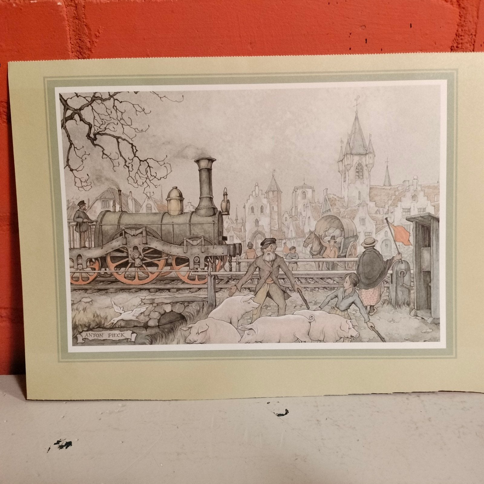 Anton Pieck Prenten Collectie - Diverse Scènes, Ophalen of Verzenden, Print, Print/reproductie