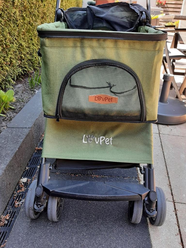 Honden buggy 2 in 1, Dieren en Toebehoren, Honden-accessoires, Ophalen of Verzenden, Zo goed als nieuw