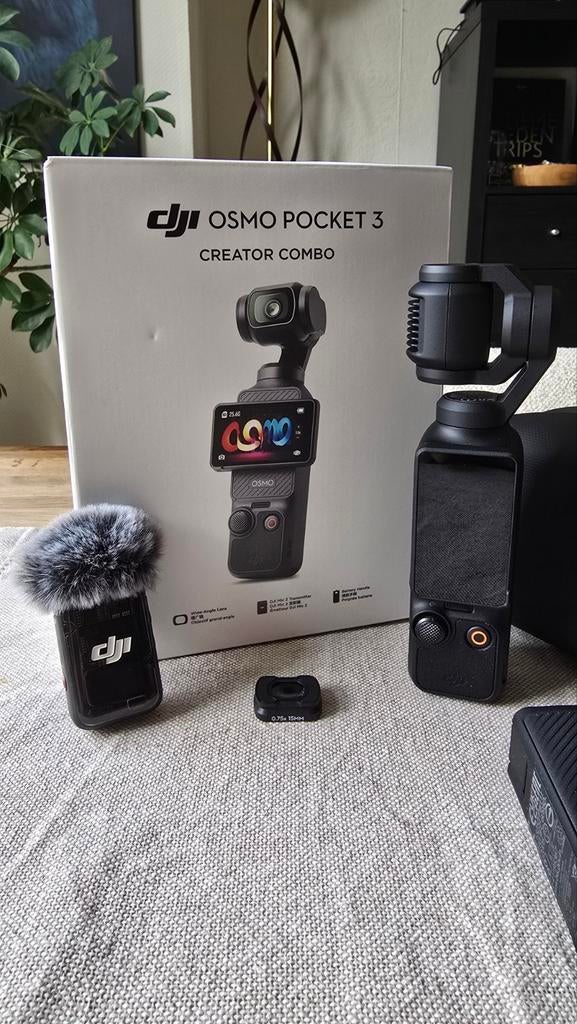 DJI Osmo Pocket 3 Creator Combo - Nieuwstaat, Ophalen of Verzenden