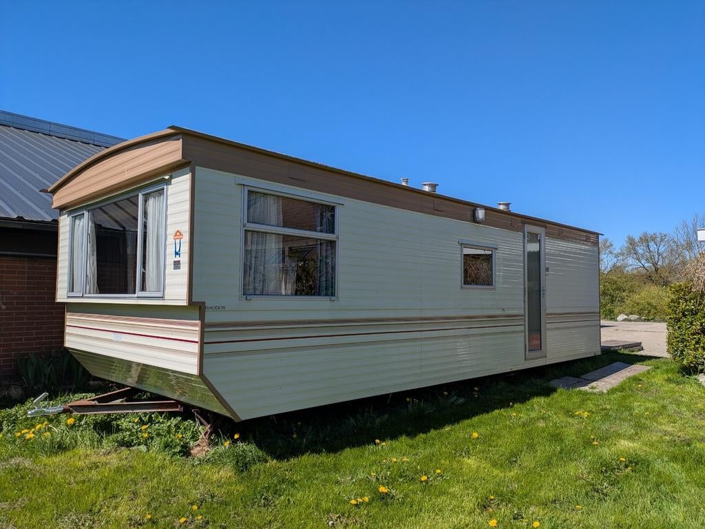 Nette stacaravan 3x8 meter - Ideaal voor recreatie!, Tot en met 2