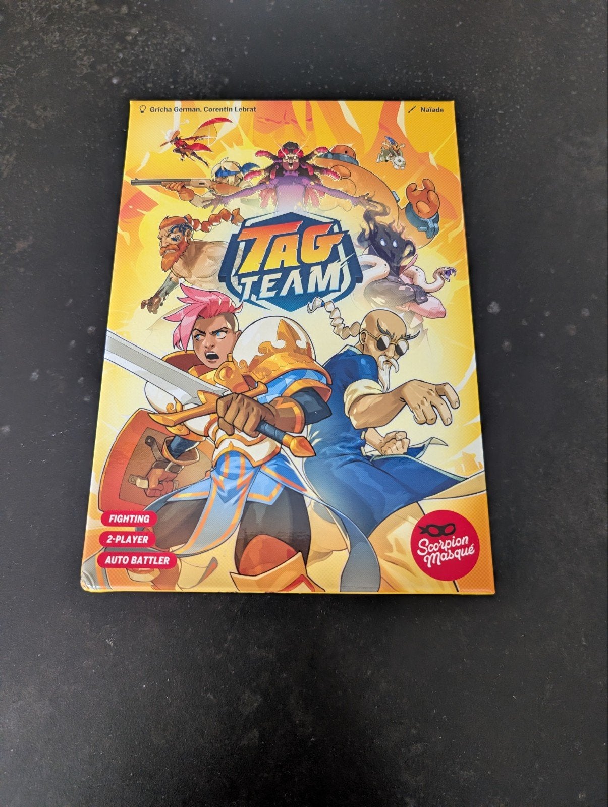 Tag Team Bordspel [EN], Hobby en Vrije tijd, Een of twee spelers, Ophalen of Verzenden, Zo goed als nieuw