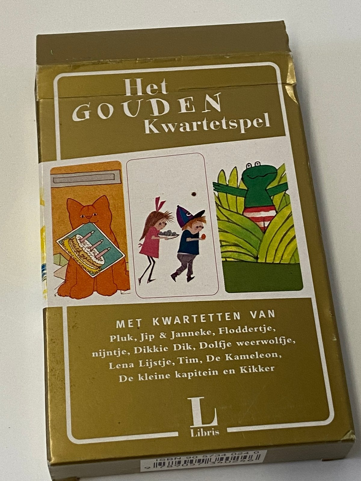 Kwartet Kwartetspel Het Gouden Kwartetspel Libris, Verzamelen, Ophalen of Verzenden, Gebruikt, Kwartet(ten)