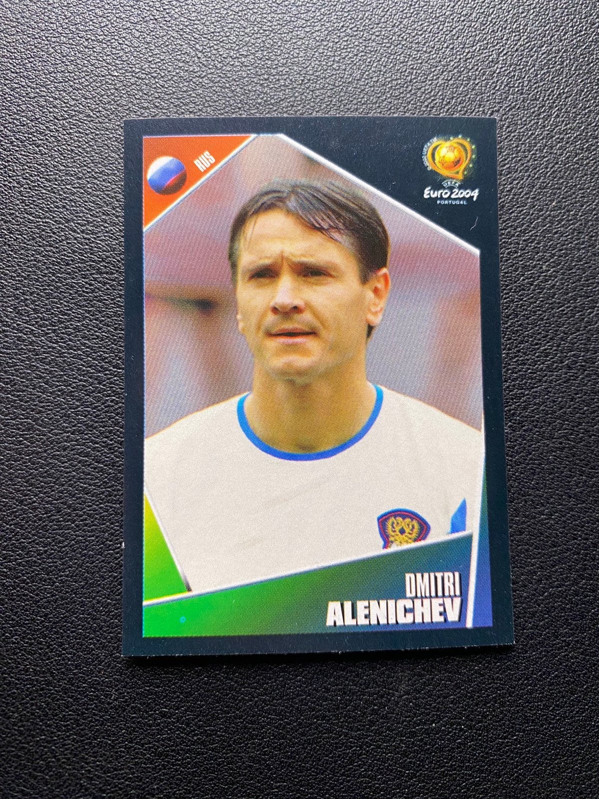 Dmitri Alenichev - Rusland - Panini Euro 2004, Ophalen of Verzenden, Zo goed als nieuw, Sticker