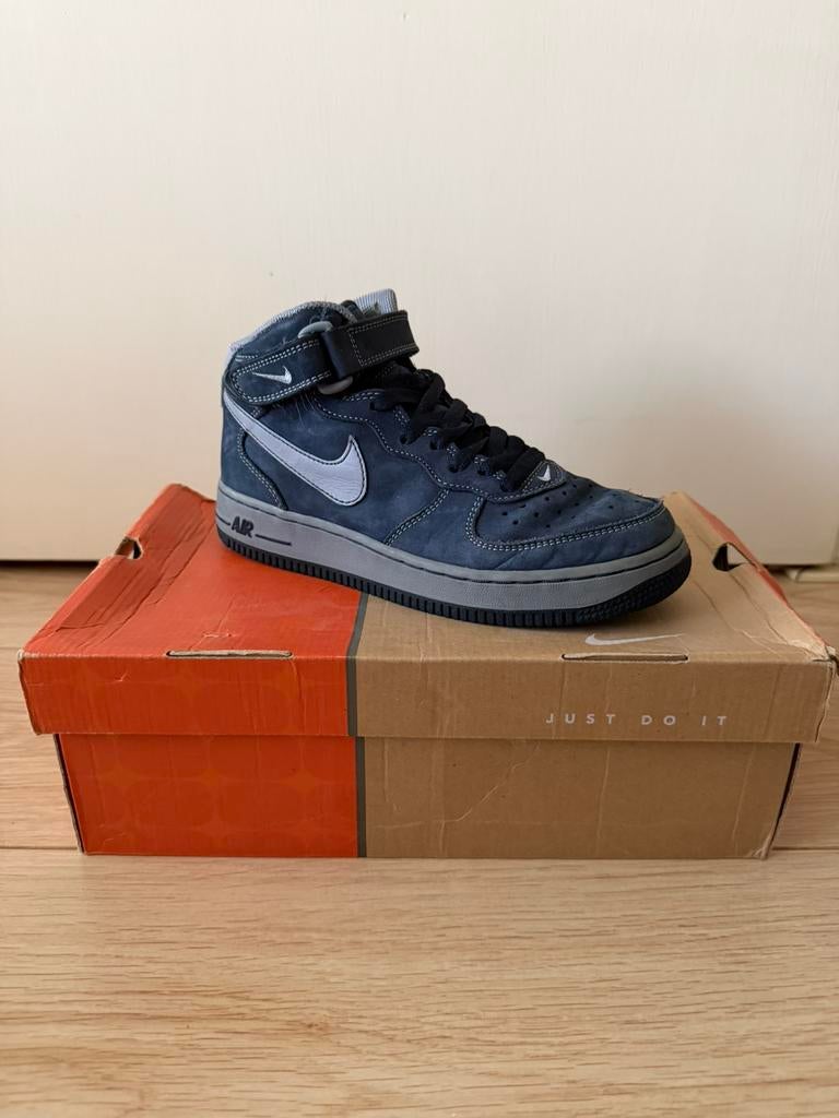 NIKE: ‘ Air Force 1 MID’ (gs), Ophalen, Gebruikt, Jongen of Meisje, Schoenen