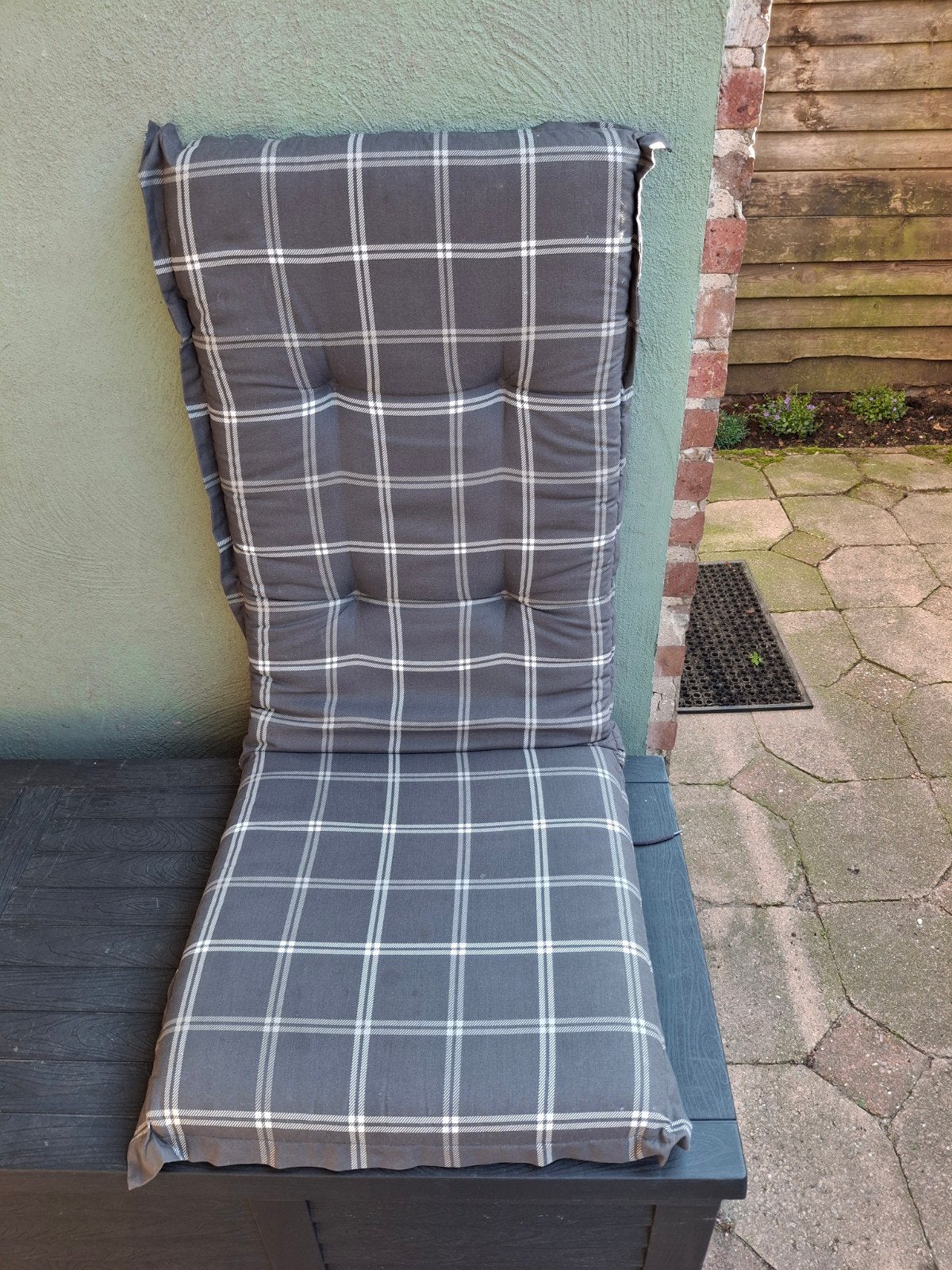 6 tuinstoelkussens, Tuin en Terras, Tuinmeubel-accessoires, Ophalen, Gebruikt