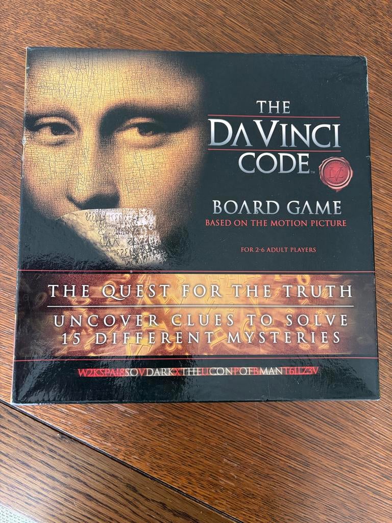 The Da Vinci Code Bordspel, Hobby en Vrije tijd, Gezelschapsspellen | Bordspellen, Drie of vier spelers, Ophalen, Gebruikt