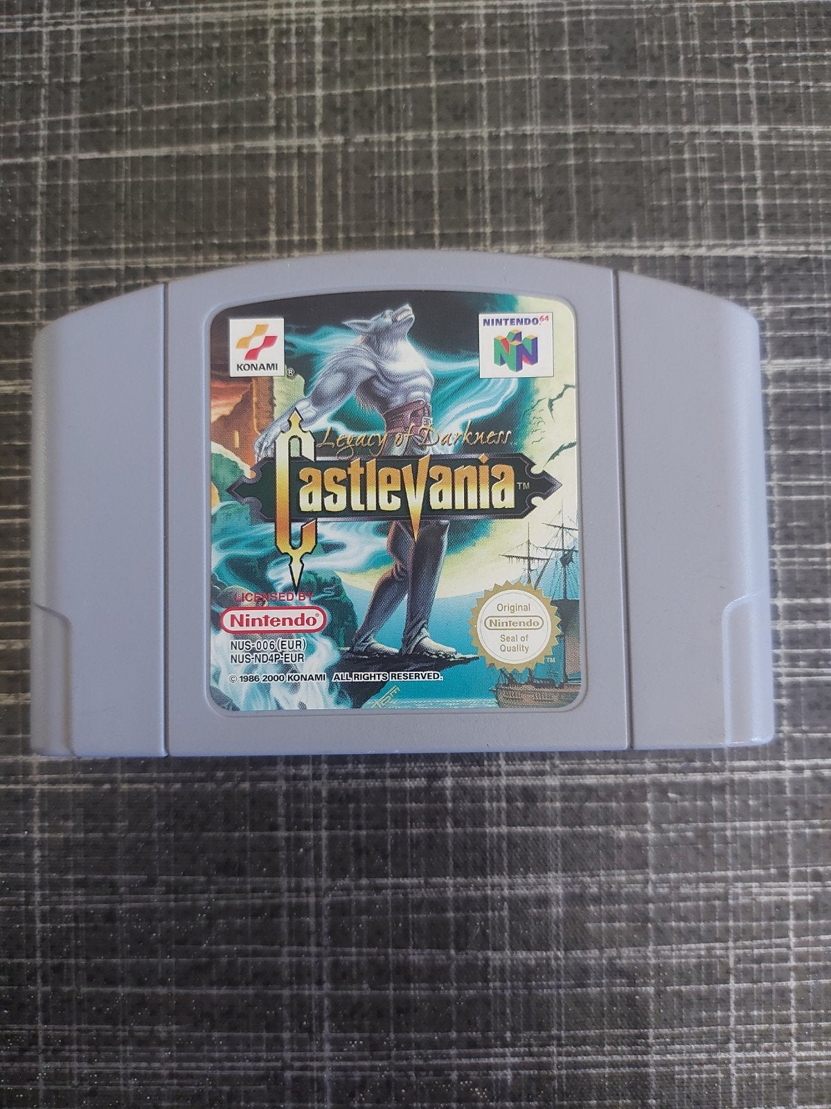 Castlevania Legacy of Darkness N64 Game Cartridge, Spelcomputers en Games, Avontuur en Actie, 1 speler, Ophalen of Verzenden, Zo goed als nieuw