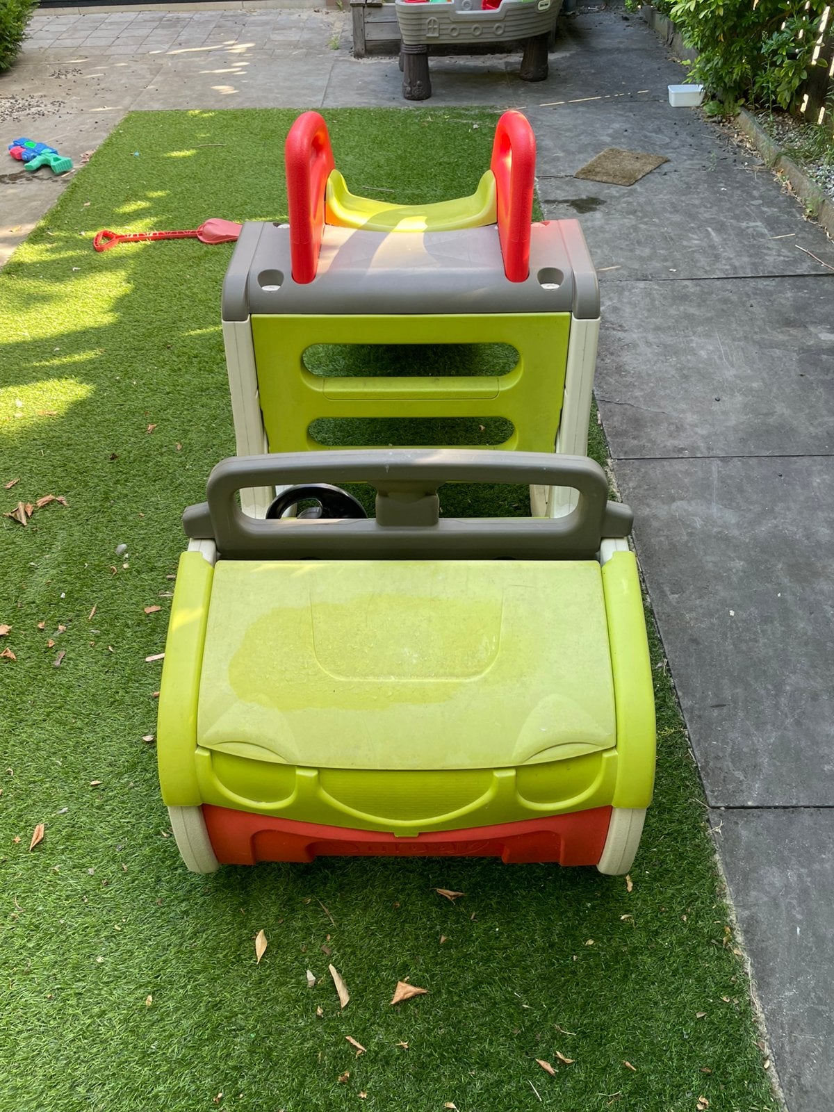 Smoby auto glijbaan, Ophalen, Gebruikt