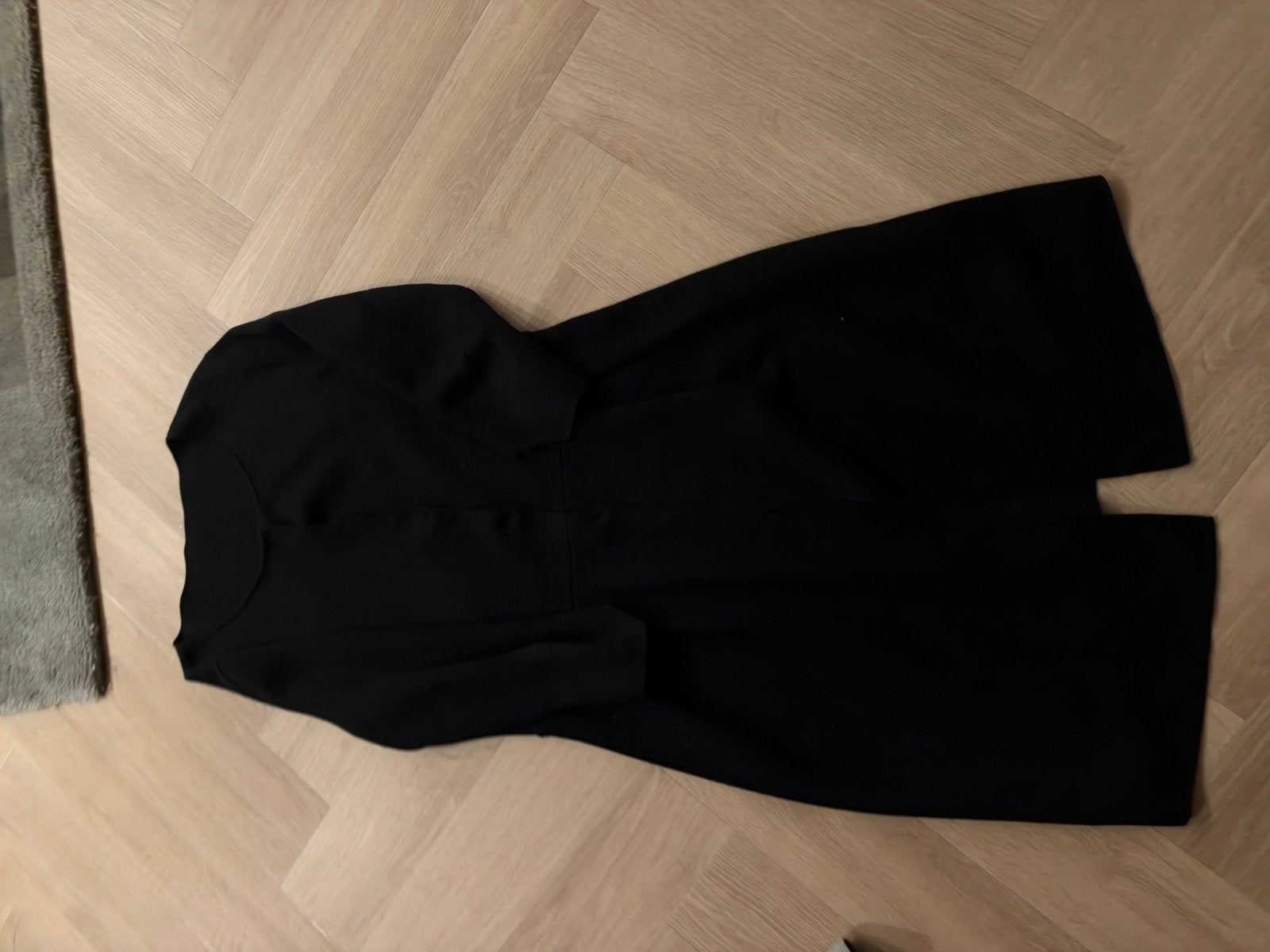 Zwart lang dames vest van Purdey, maat 38, Ophalen of Verzenden, Zo goed als nieuw, Maat 38/40 (M), Zwart