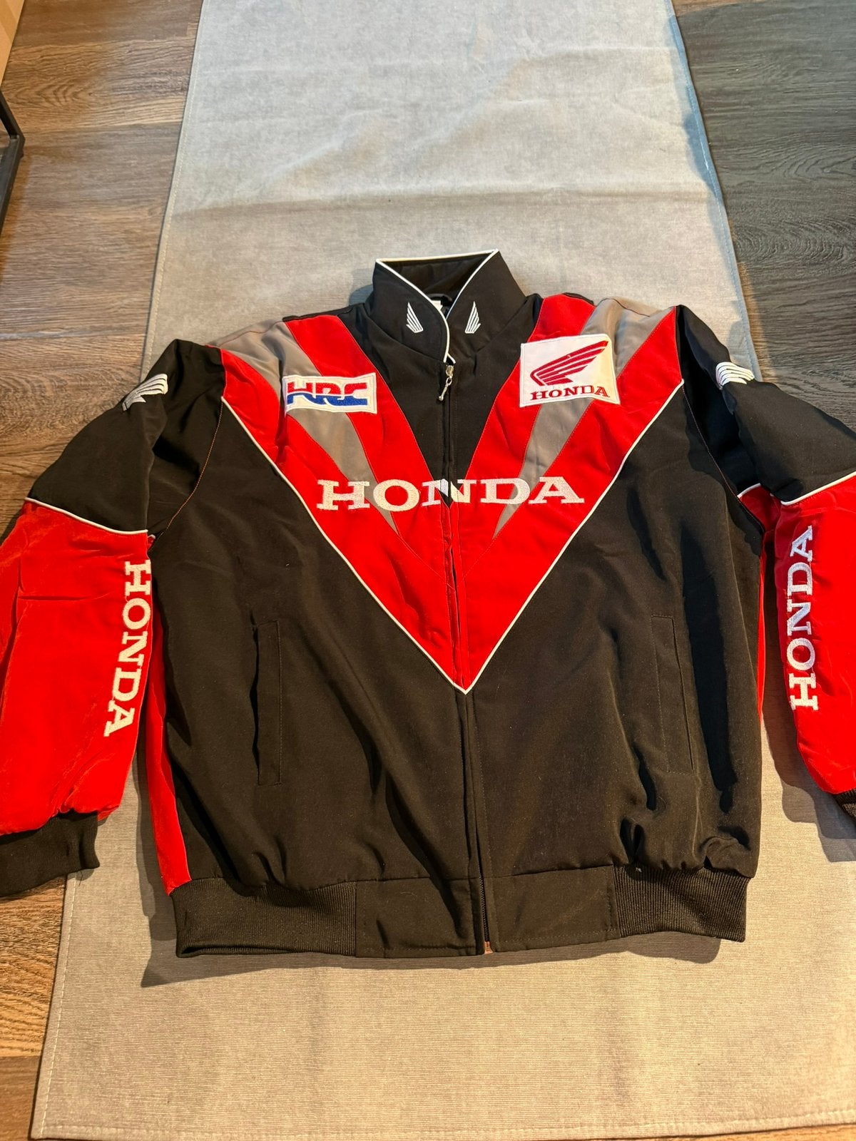 Honda Racing Bomberjack (Maat XL) Vintage Retro, Ophalen of Verzenden, Zo goed als nieuw, Maat 56/58 (XL), Rood