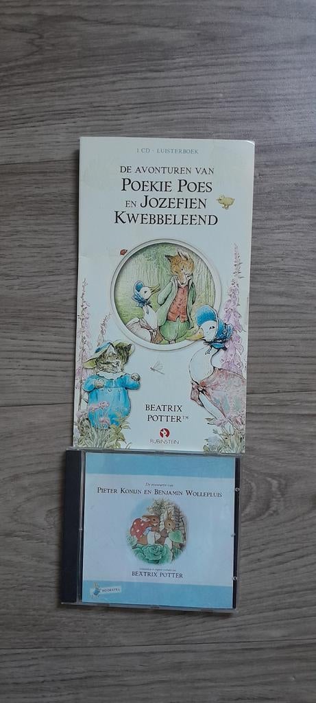 Beatrix Potter Luisterboeken: Pieter Konijn CD, Ophalen of Verzenden, Beatrix Potter, Cd, Kind