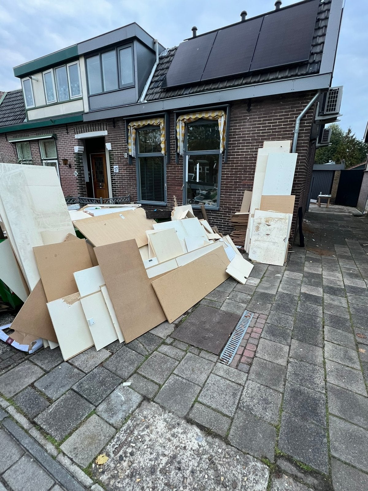 Houten panelen, Ophalen, Gebruikt, Hout