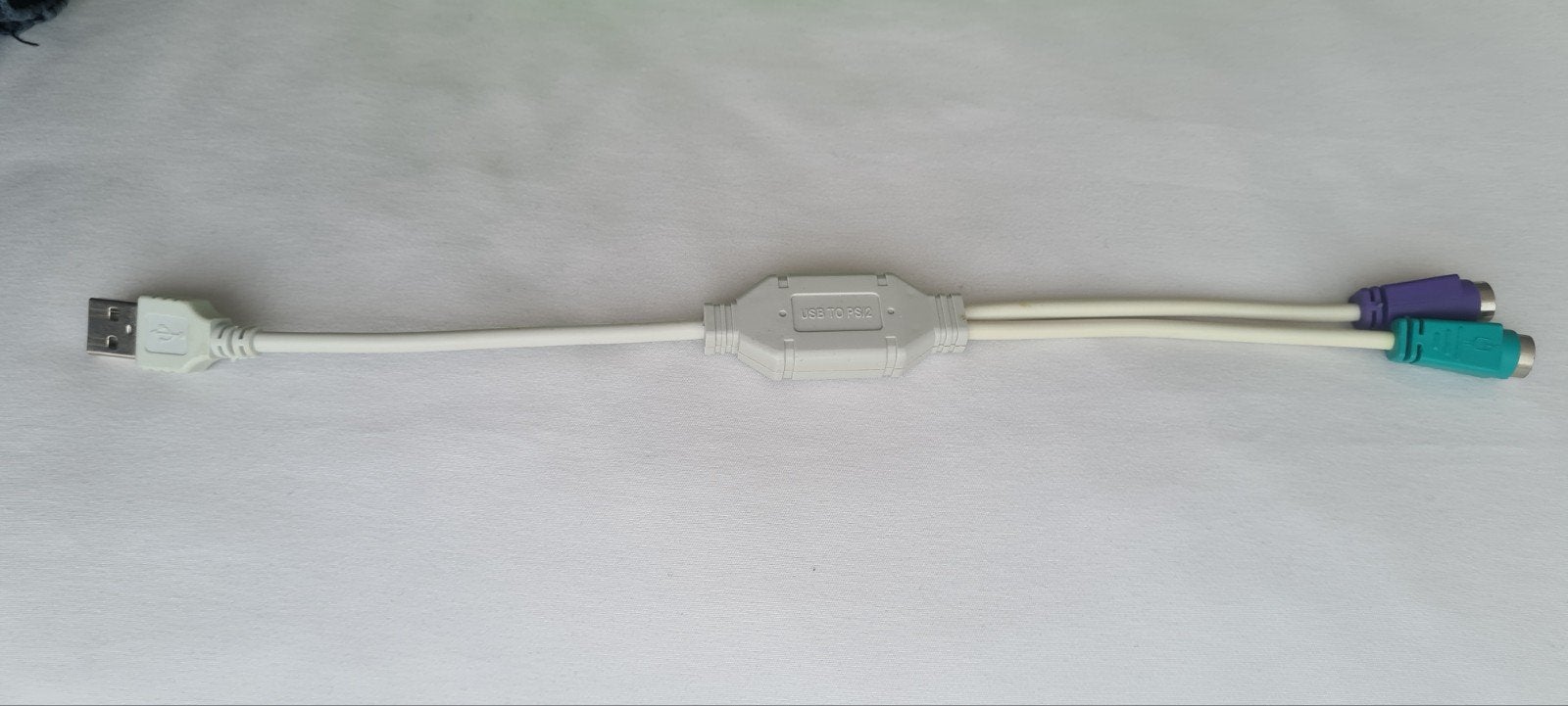 PS2 naar USB-A adapter 30 cm, Ophalen of Verzenden, Nieuw