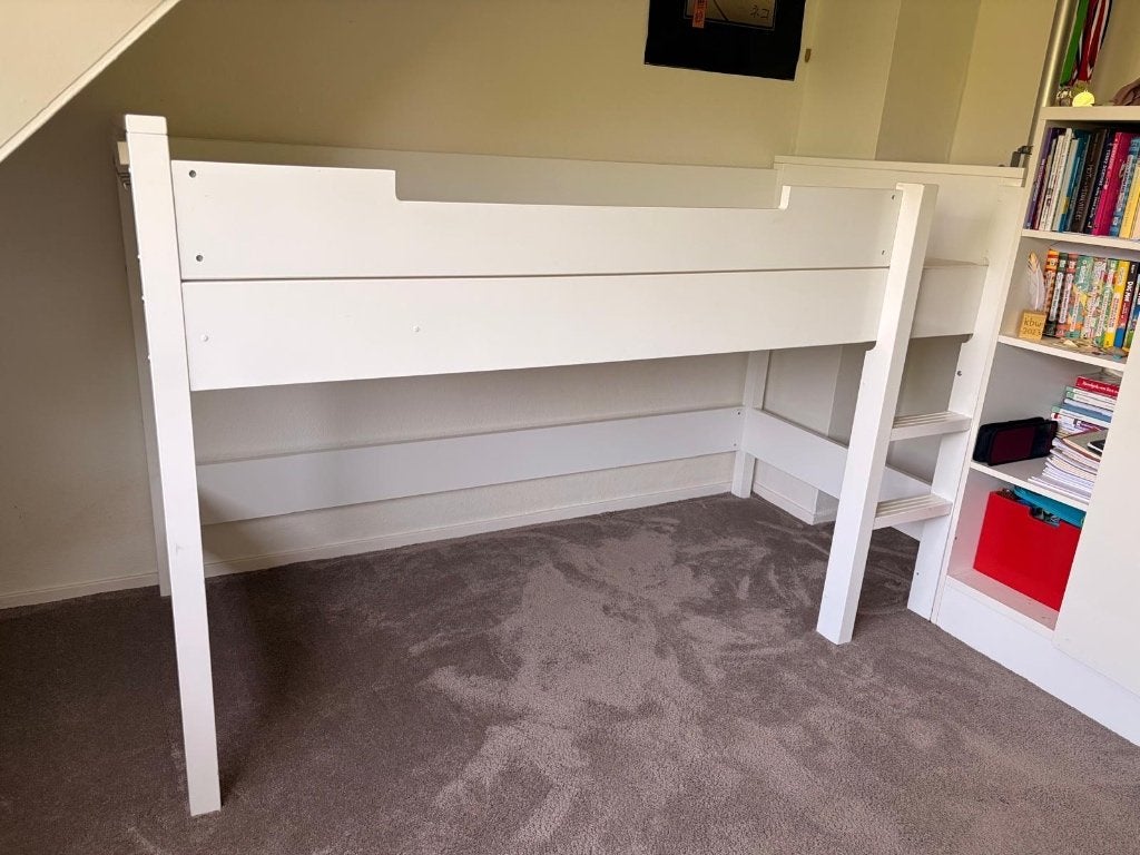 Bopita Seppe halfhoogslaper compleet, 85 tot 100 cm, Gebruikt, 180 cm of meer, Ophalen