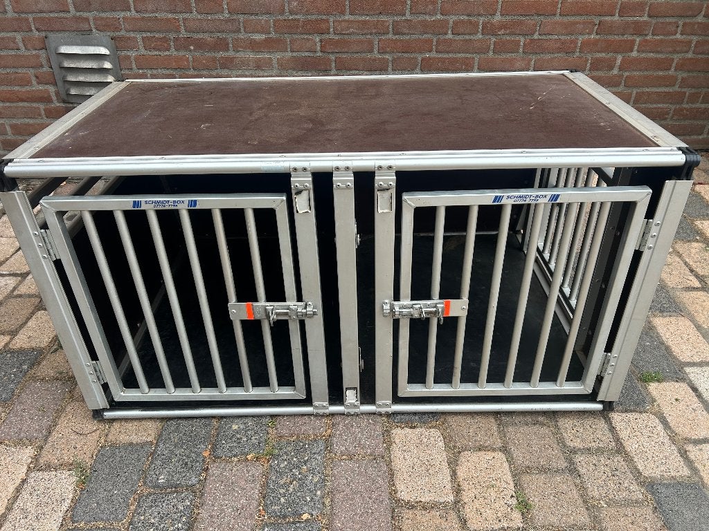 Auto honden kennel, Dieren en Toebehoren, Hondenhokken, Ophalen, Hondenkennel, Minder dan 65 cm, 110 cm of meer