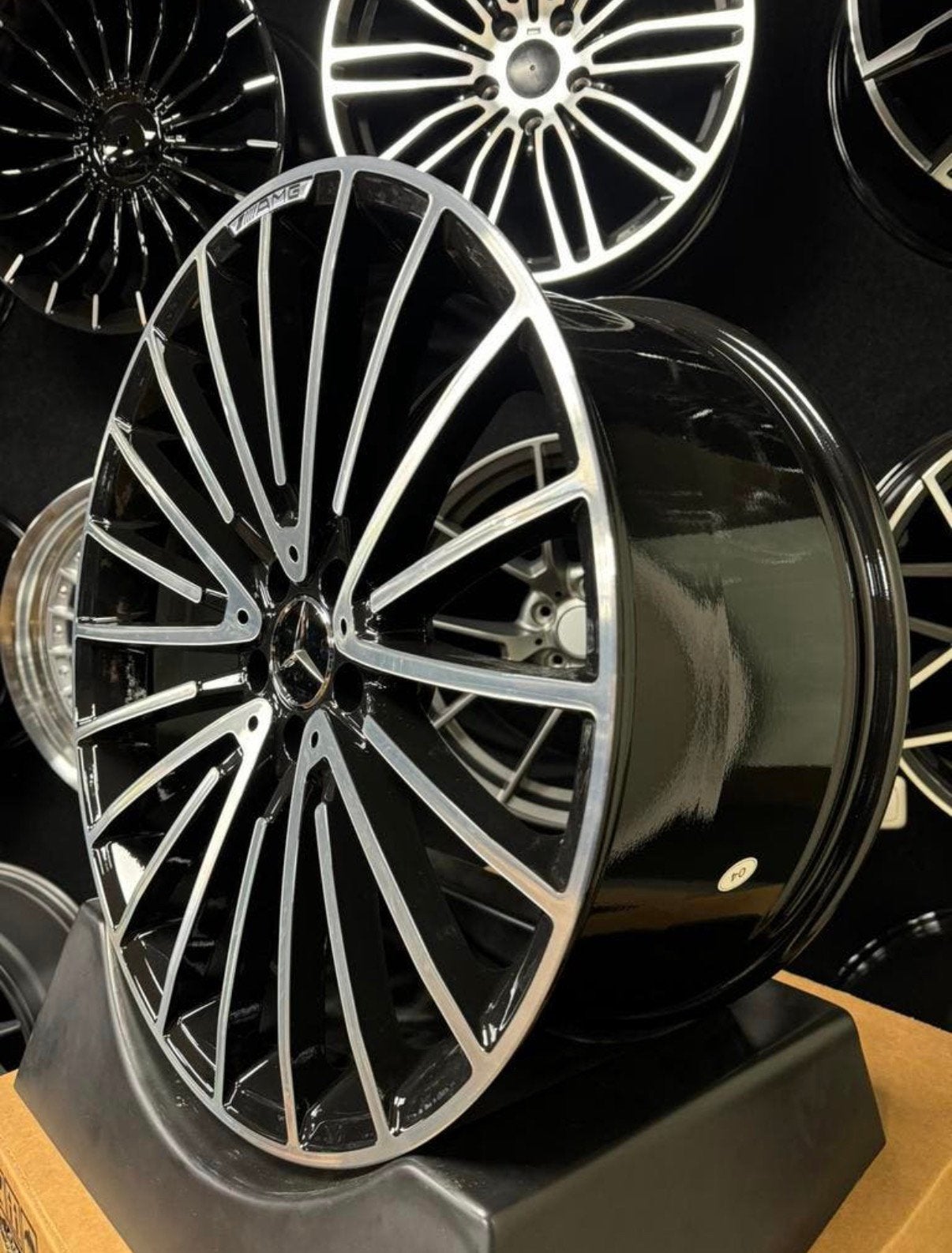 21 inch velgen voor Mercedes AMG look 5x112 S klasse W223 W2, Auto-onderdelen, Banden en Velgen, Velg(en), Nieuw, Personenwagen