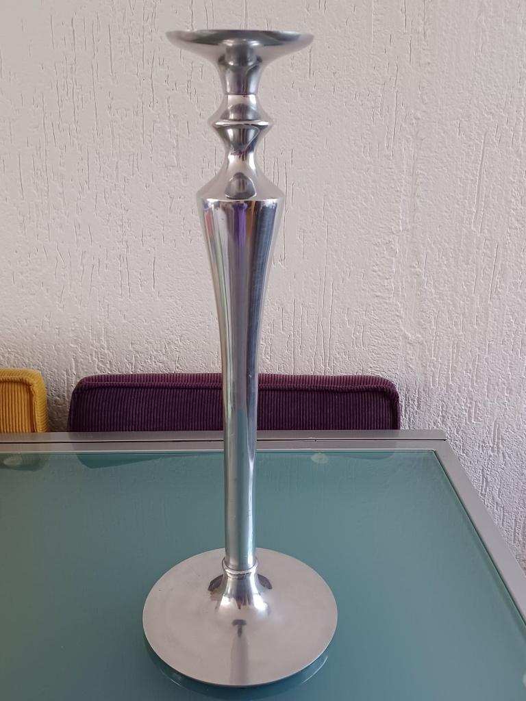Grote kandelaar                                         25vp, Ophalen of Verzenden, Gebruikt, Metaal, Kandelaar