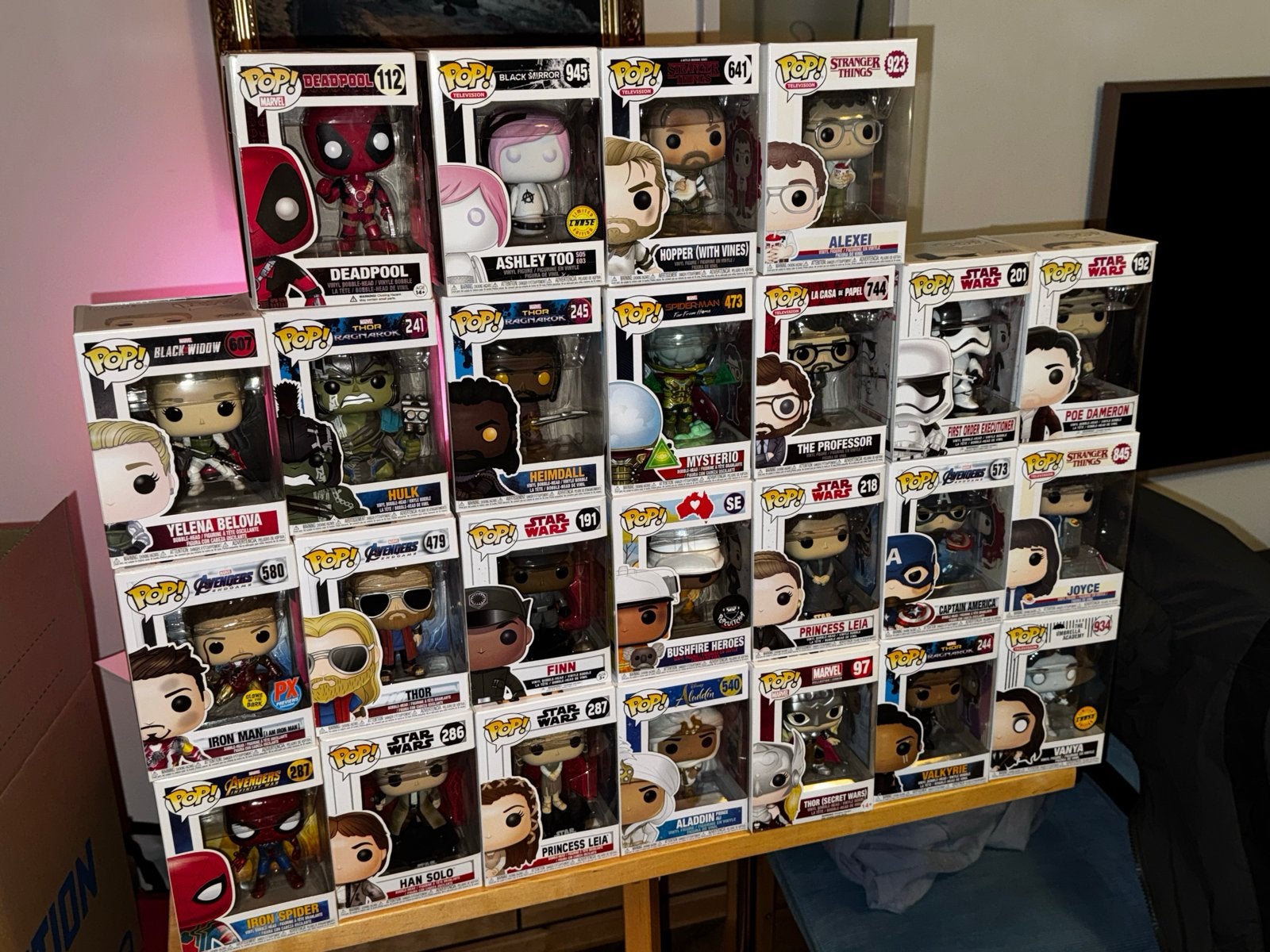 Grote Funko Pop Collectie (25) - Diverse Figuren, Ophalen, Zo goed als nieuw