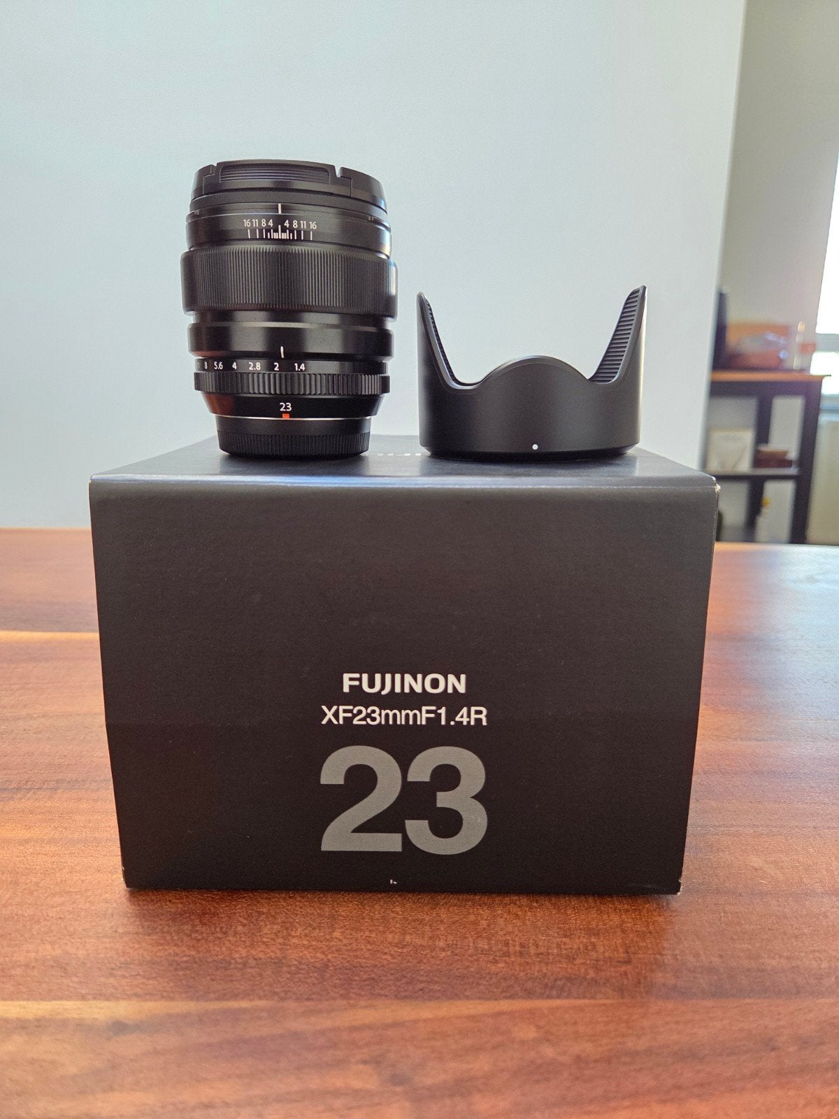 Fujinon XF 23mm F1.4 R lens voor Fujifilm X-mount, Ophalen, Fujifilm, Autofocus, Zo goed als nieuw