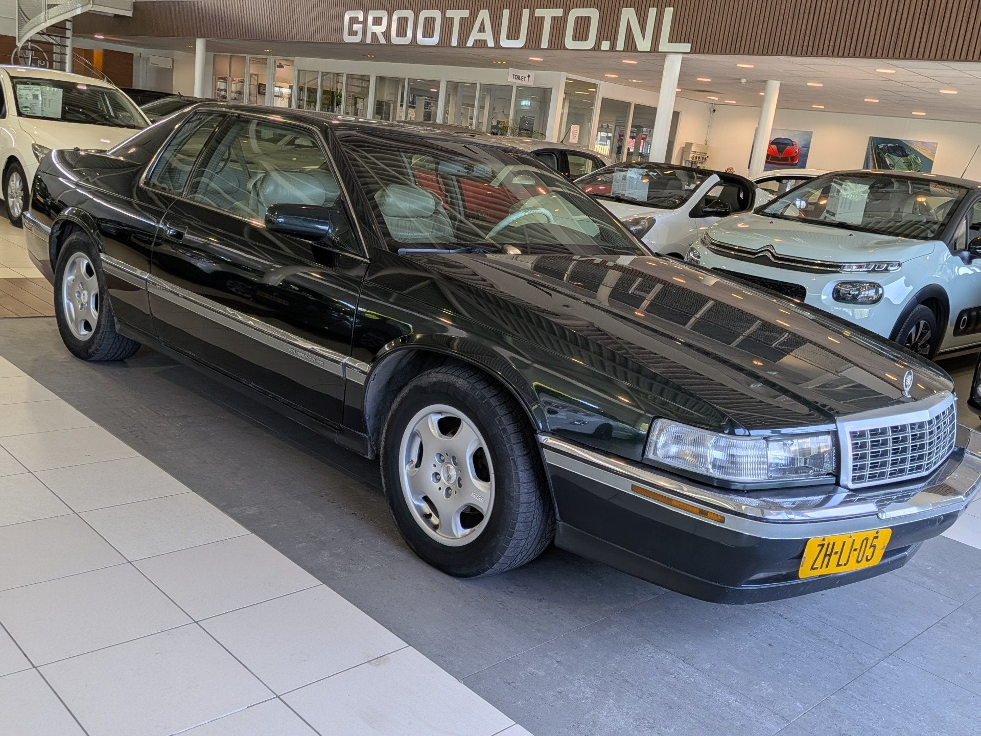 Cadillac Eldorado 4.6 Touring Coupé Automaat Airco, Leder,, Auto's, 4565 cc, Leder, Automatische klimaatregeling, Geïmporteerd